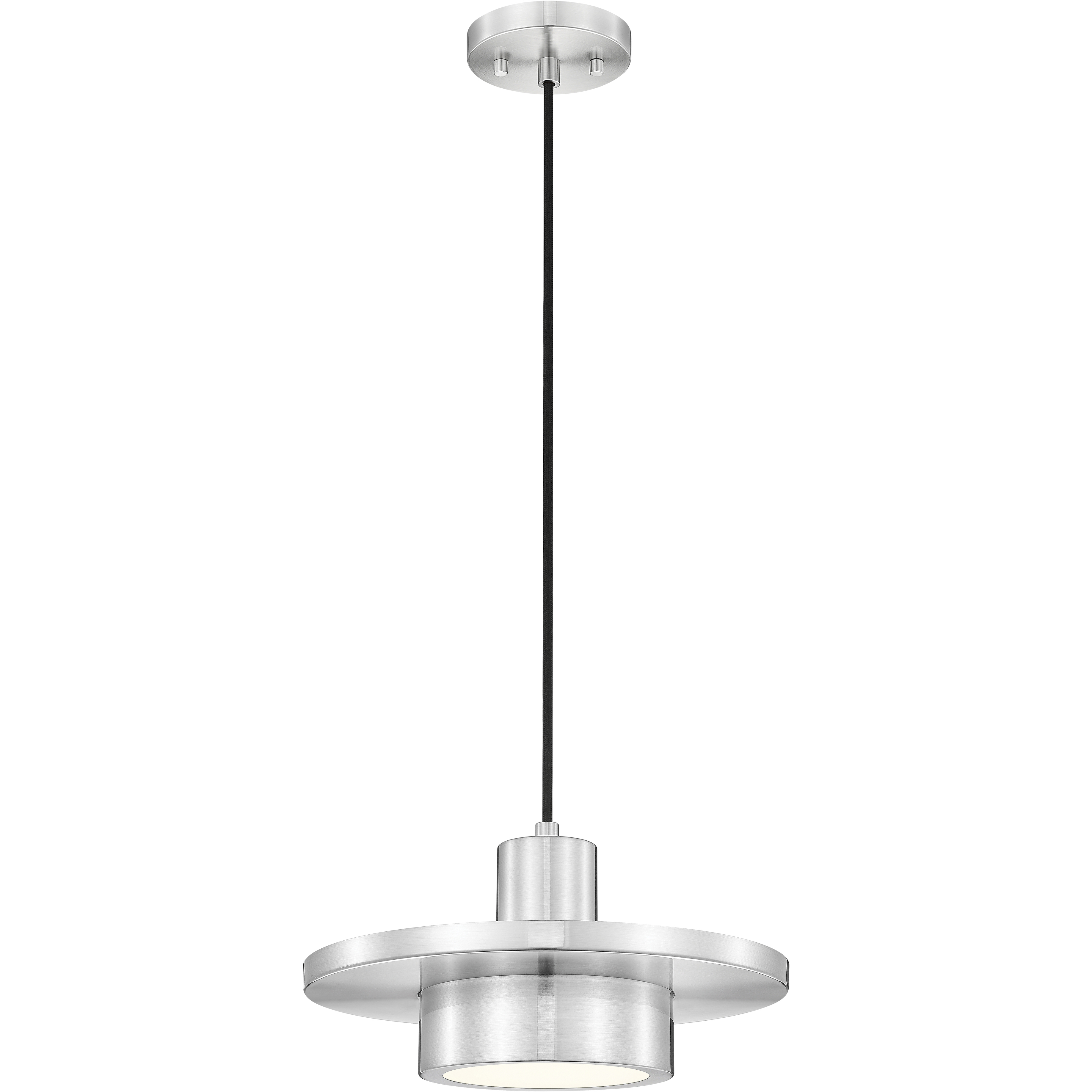Ludo Pendant Ceiling Light in Brushed Nickel