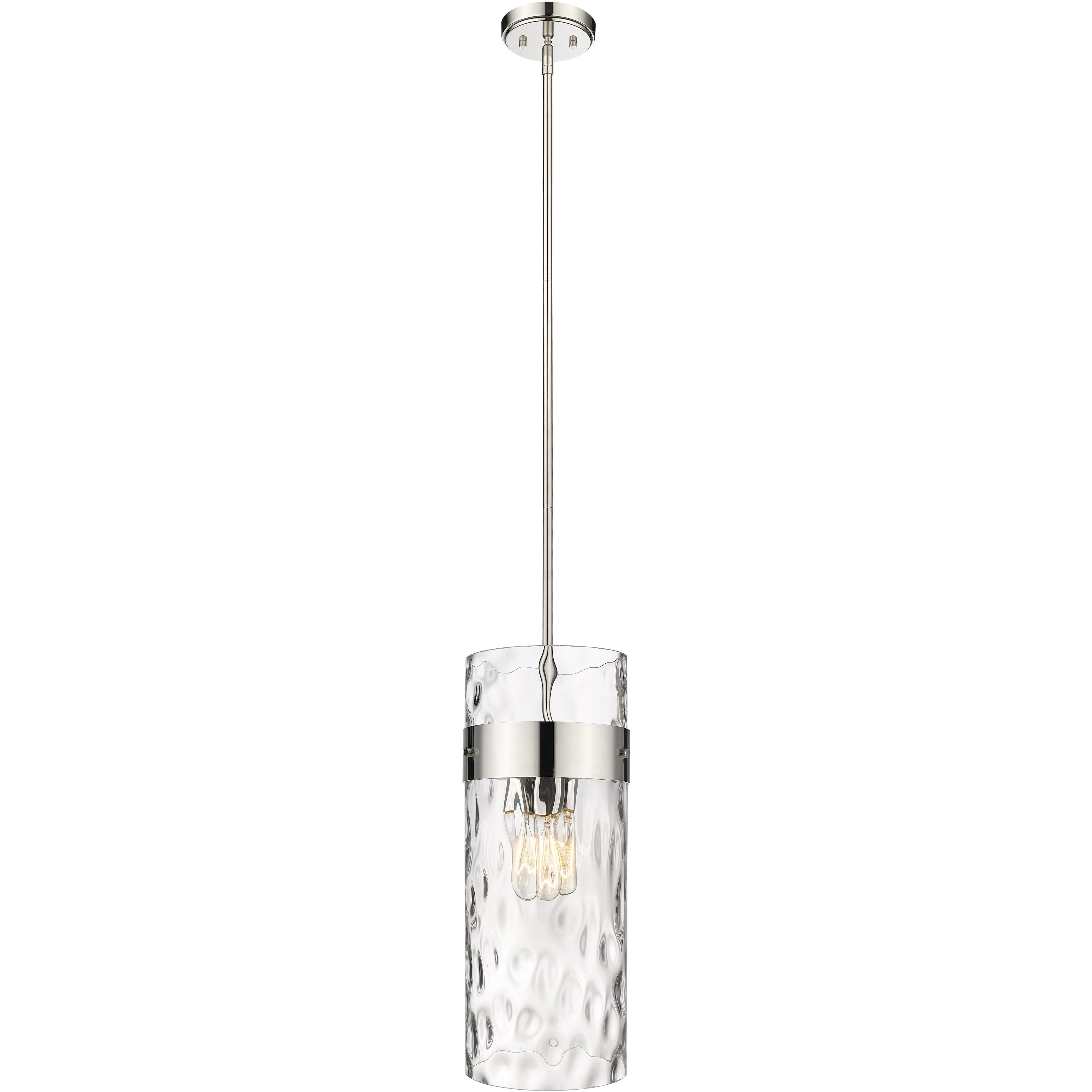 Fontaine 3 Light 9 inch Polished Nickel Pendant Ceiling Light