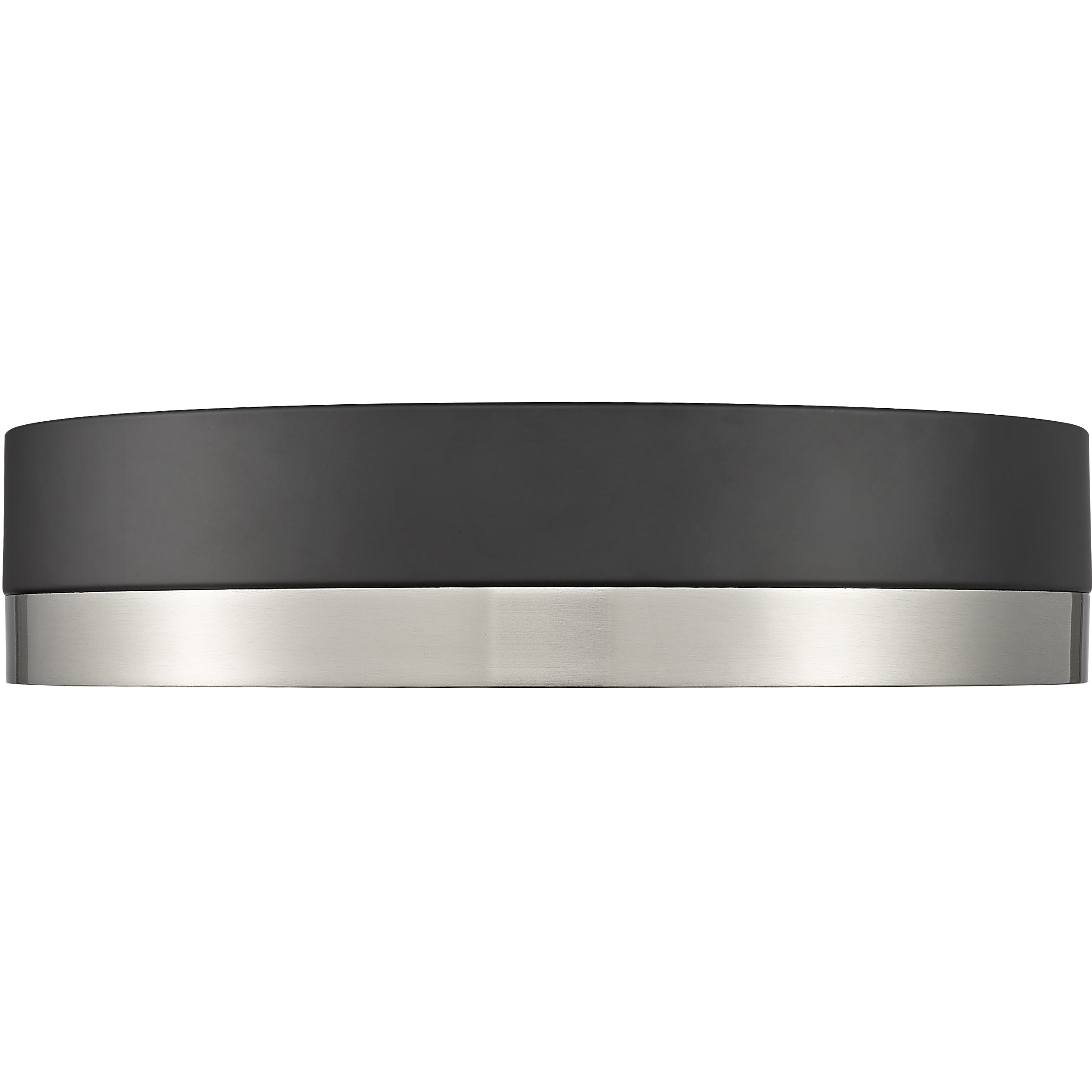 Z-Lite 1006F12-MB-BN-LED Algar LED 12 inch Matte Black and