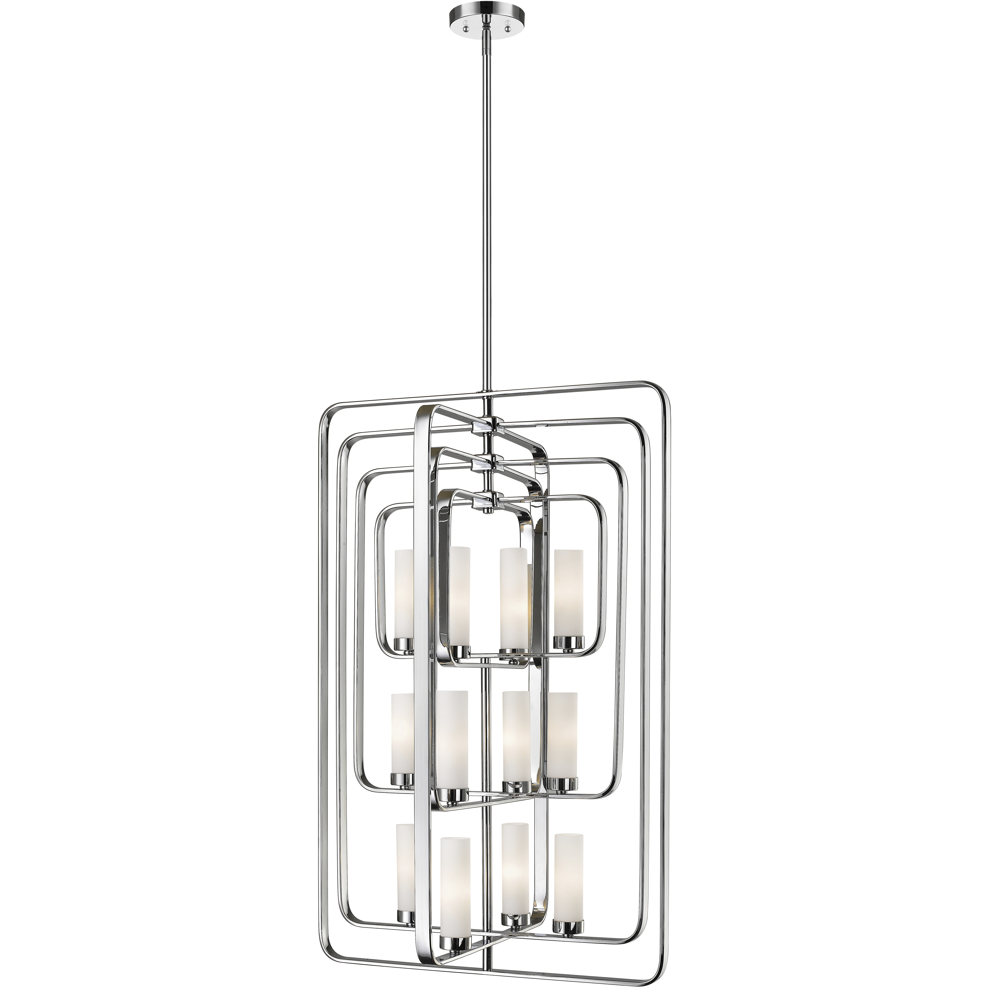 Aideen 12 Light 24.25 inch Chrome Chandelier Ceiling Light