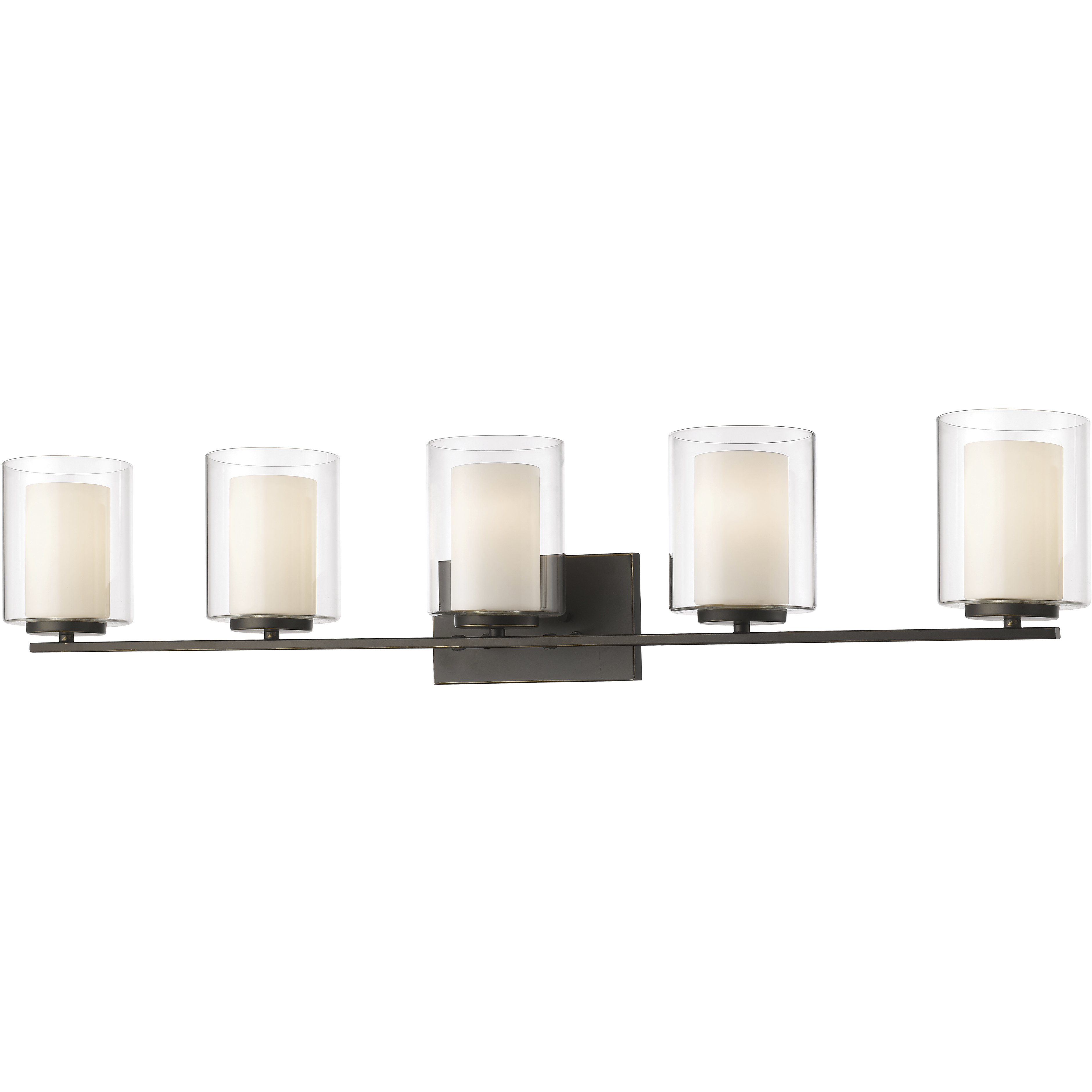 Willow 5 Light 40.5 inch Olde Bronze Vanity Wall Light