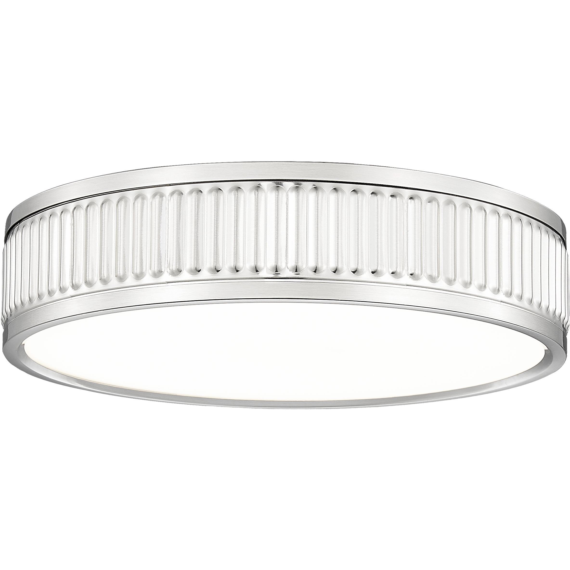 Stari LED 12.75 inch Brushed Nickel Flush Mount Ceiling Light