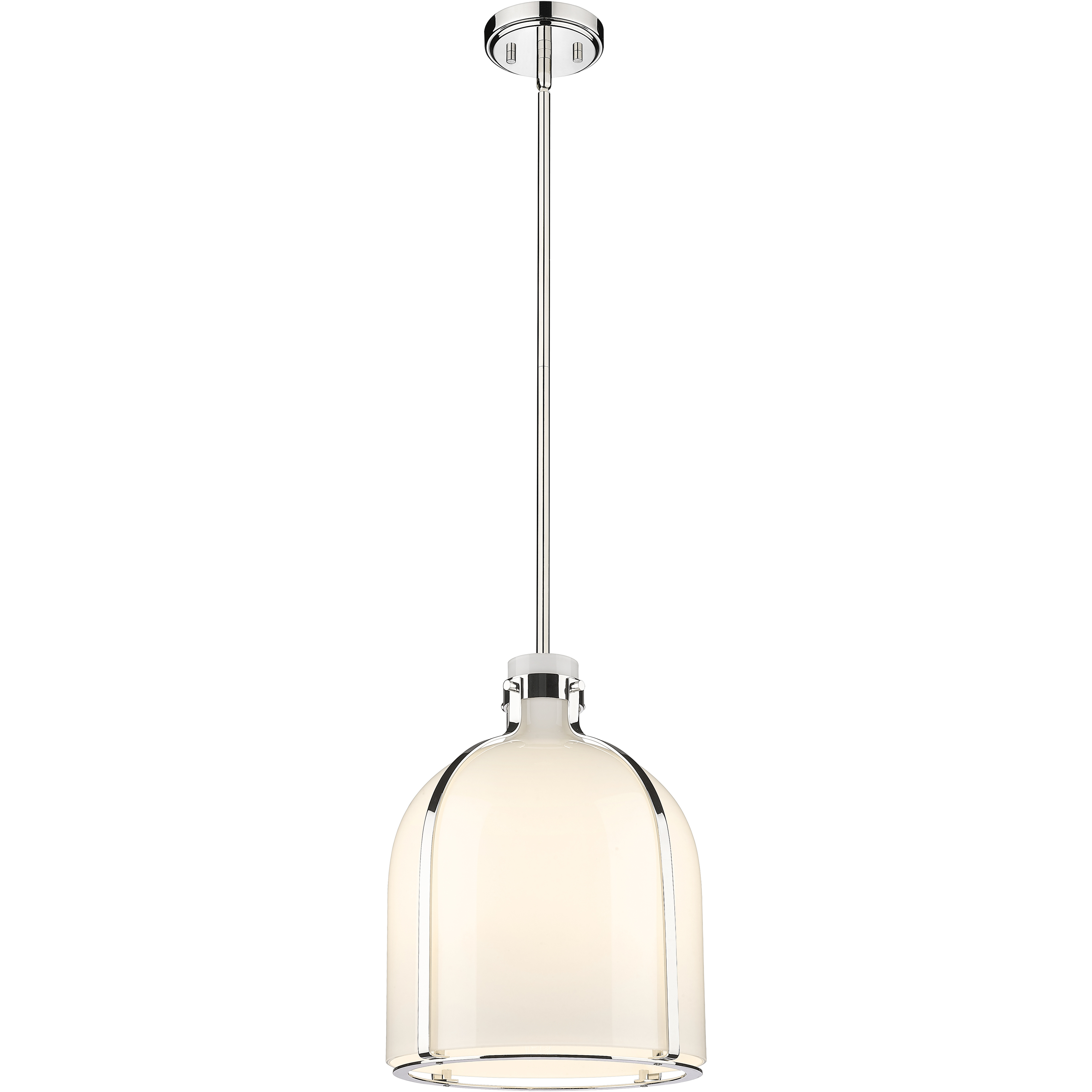 Pearson 1 Light 12.25 inch Polished Nickel Pendant Ceiling Light