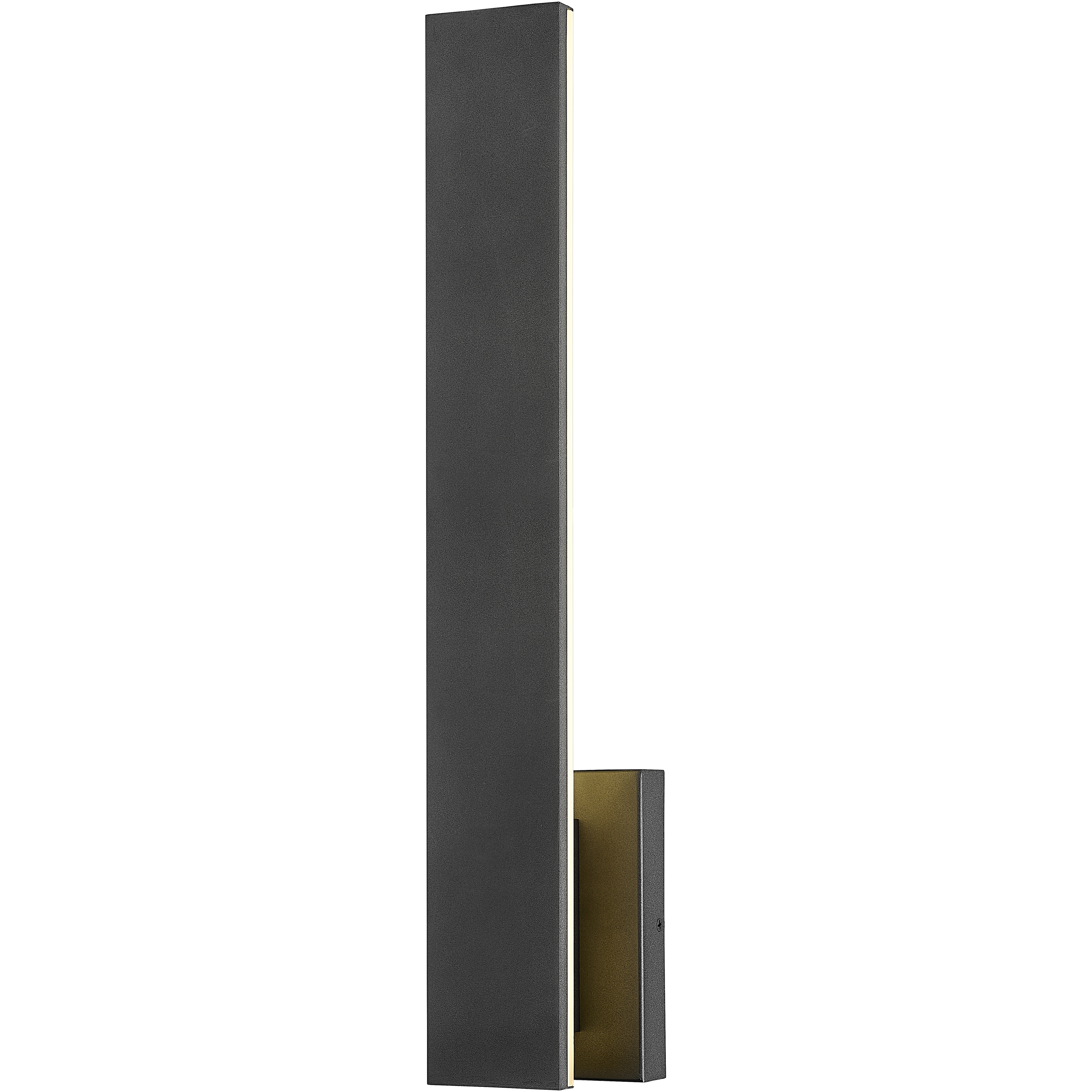 Stylet LED 24 inch Sand Black Outdoor Wall Light