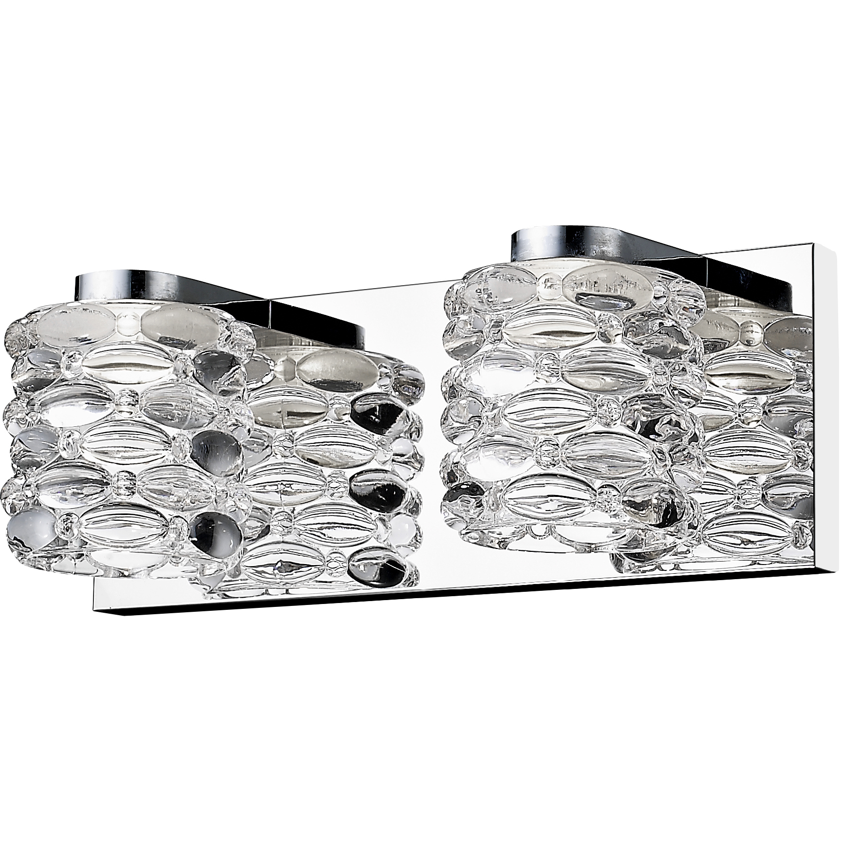 Dawson LED 12.6 inch Chrome Vanity Wall Light in 4.4