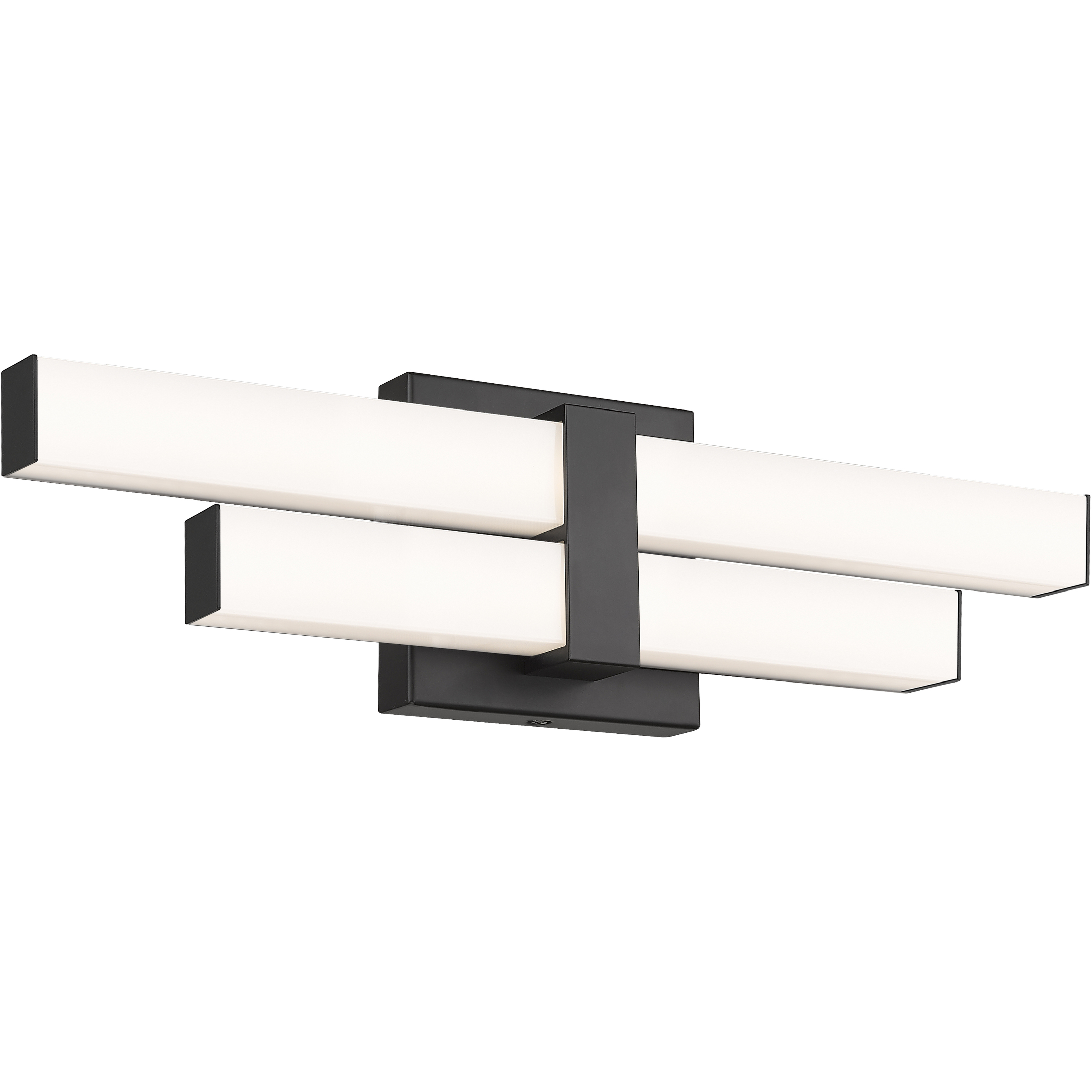 Zane LED 18 inch Matte Black Vanity Wall Light