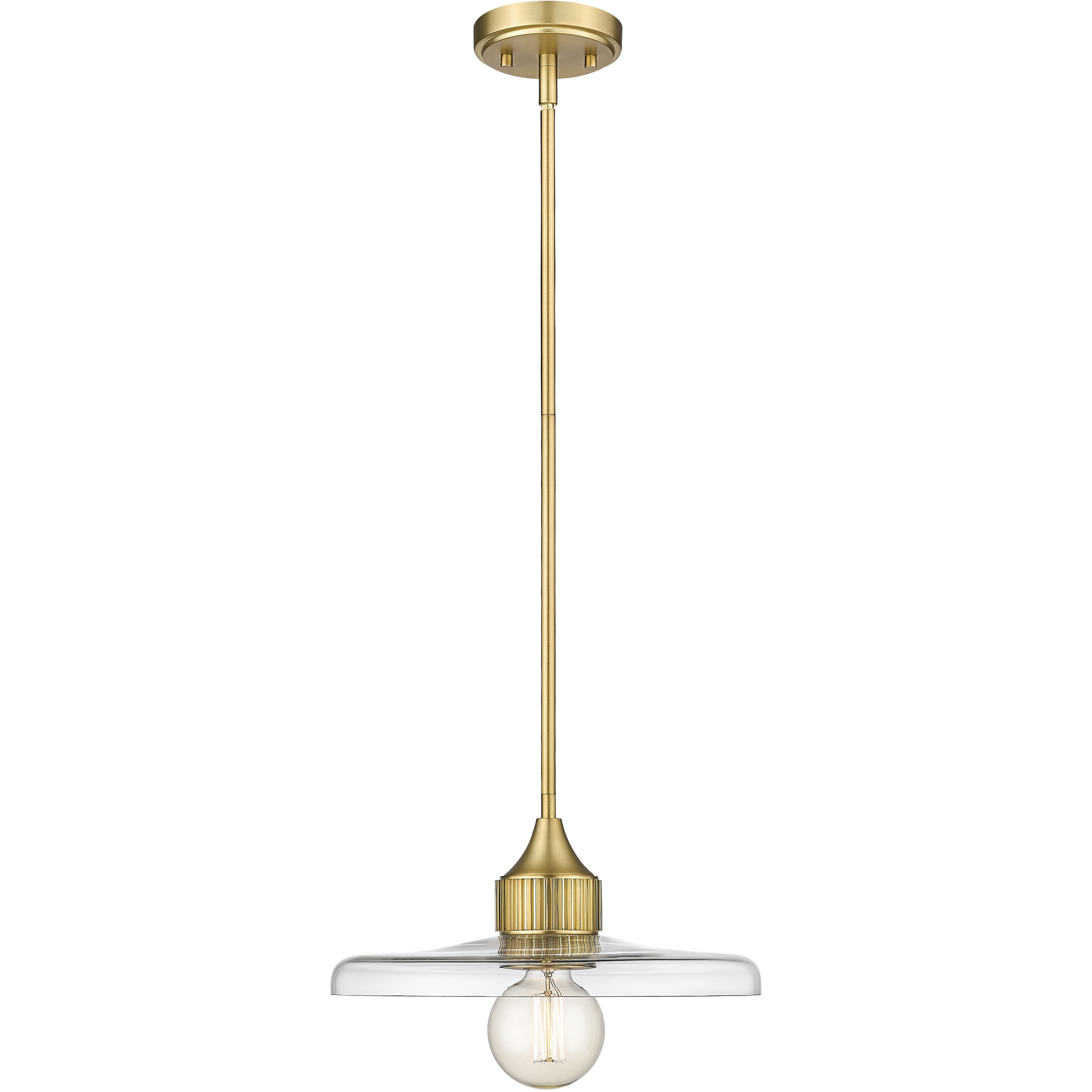 Paloma 1 Light 14 inch Olde Brass Pendant Ceiling Light in Oil Rubbed Bronze