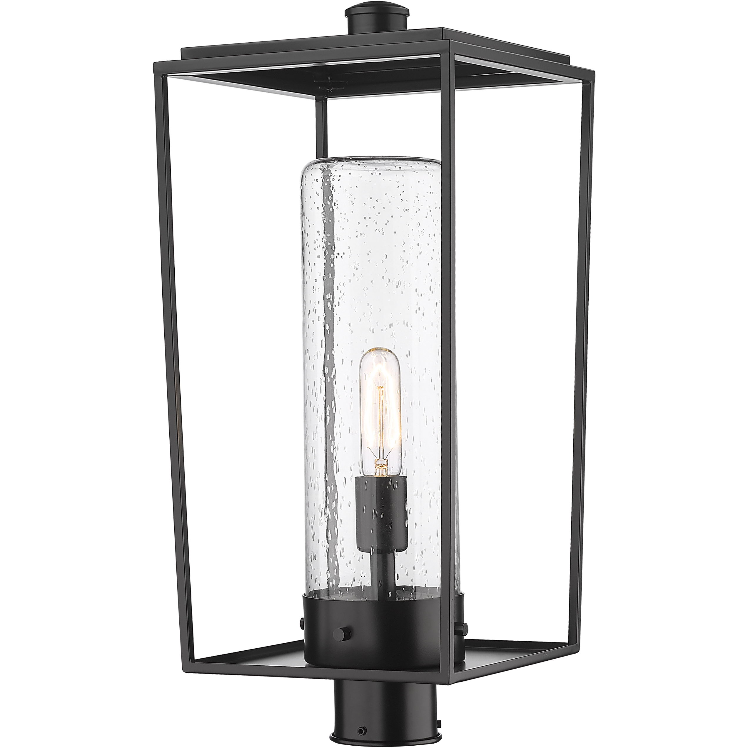 Z-Lite 594PHBR-BK Sheridan 1 Light 22.5 inch Black Outdoor