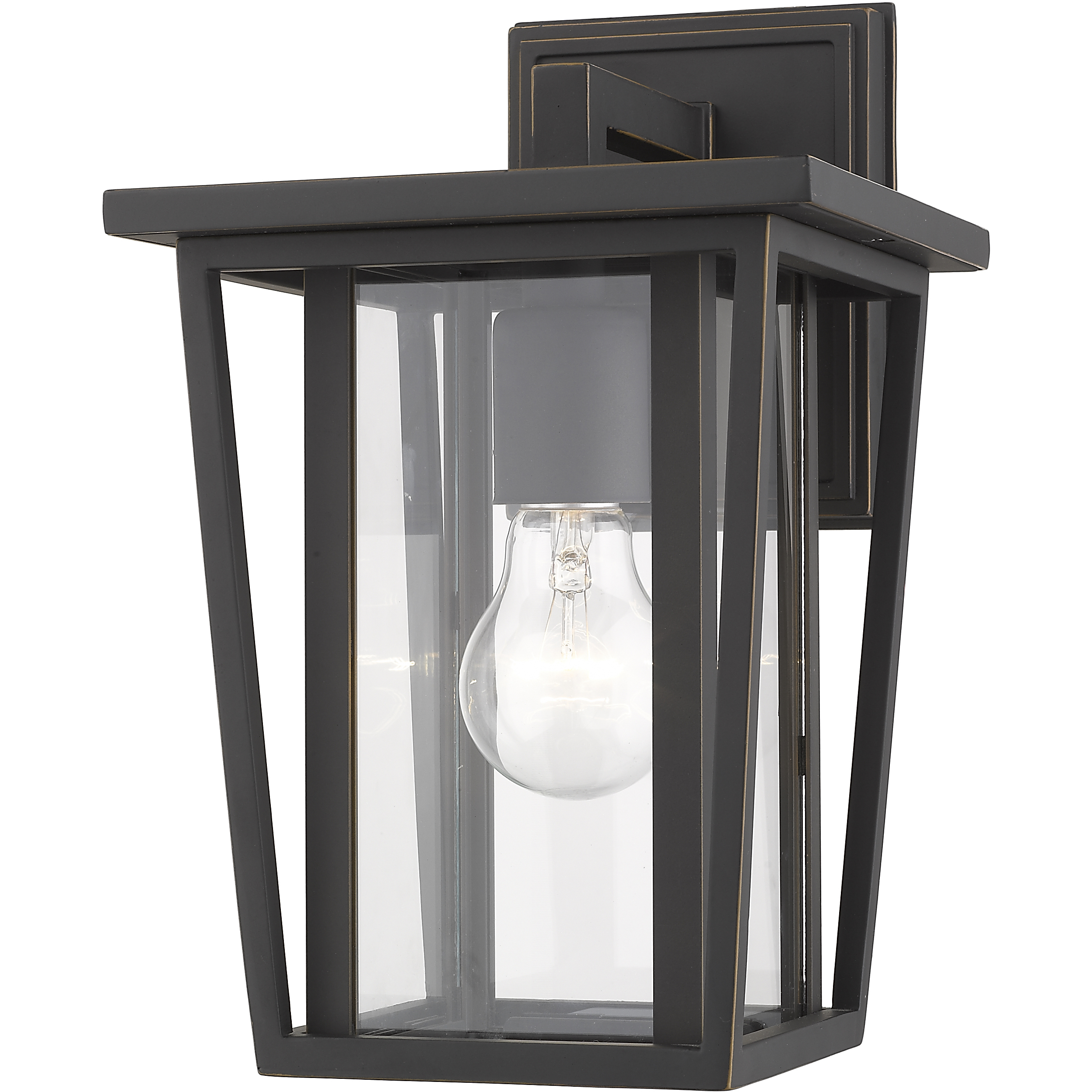Seoul 1 Light 11.5 inch Oil Rubbed Bronze Outdoor Wall Light