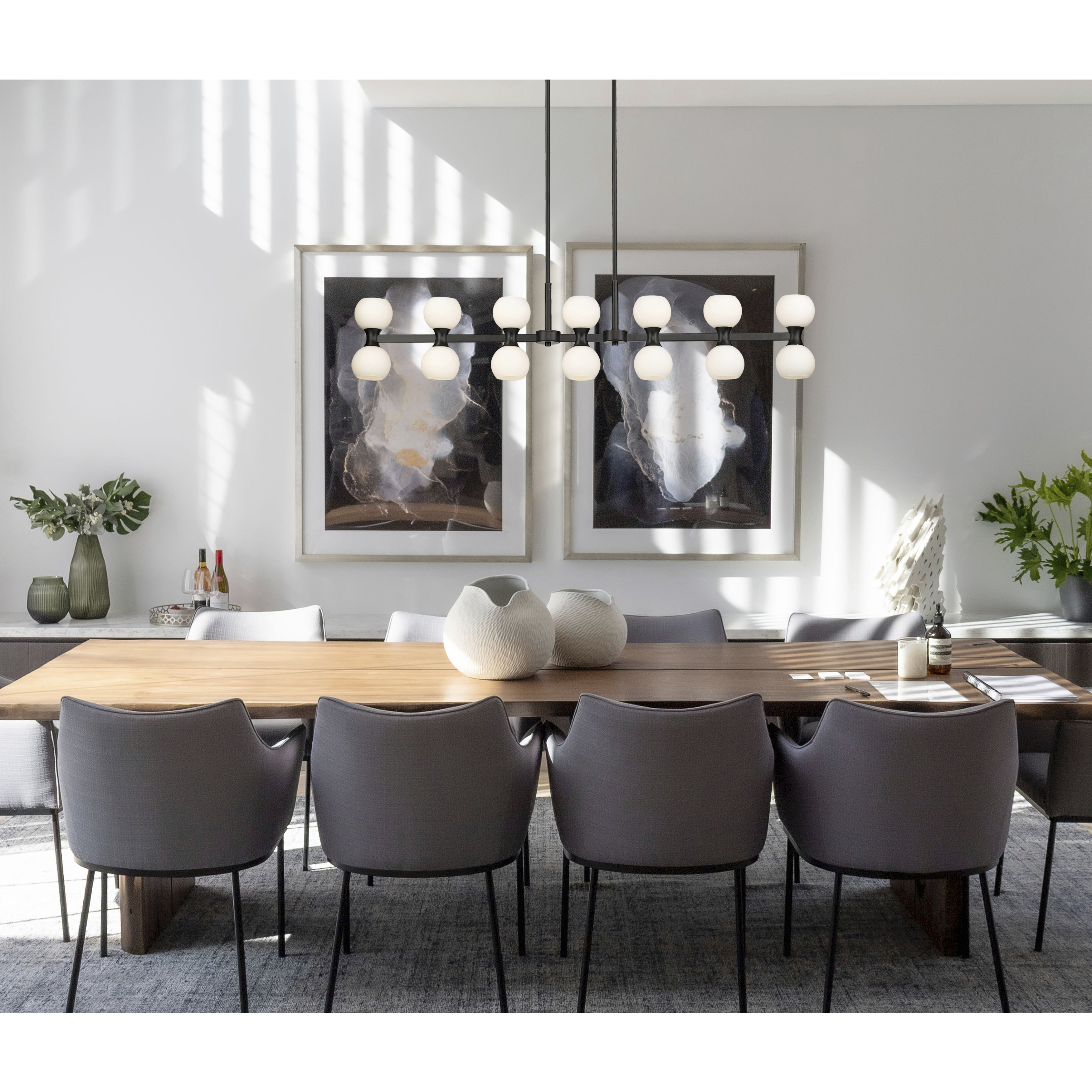 60 inch linear chandelier discount