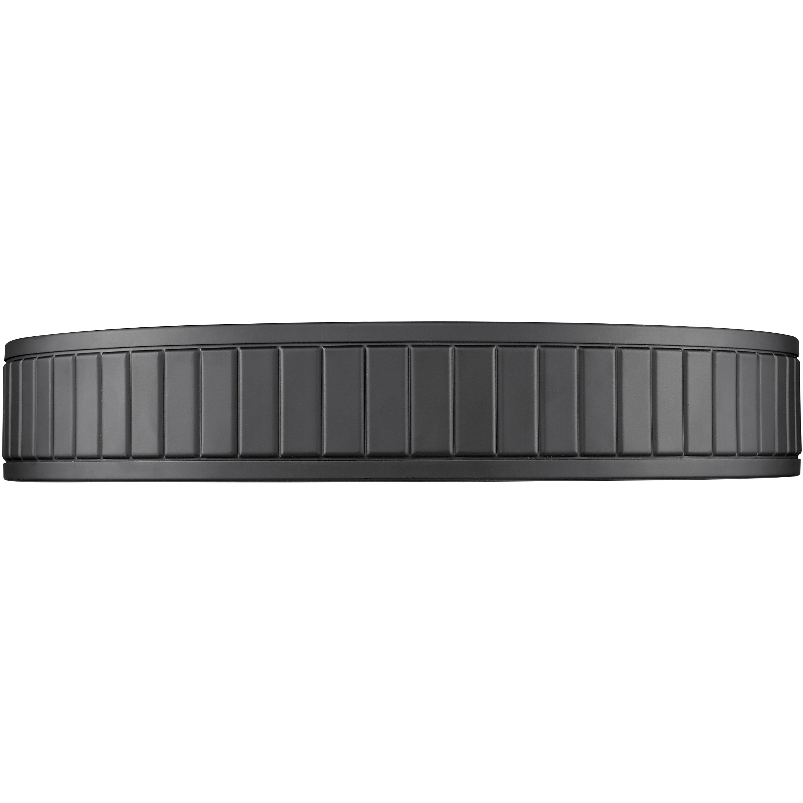 Madison LED 16.5 inch Matte Black Flush Mount Ceiling Light