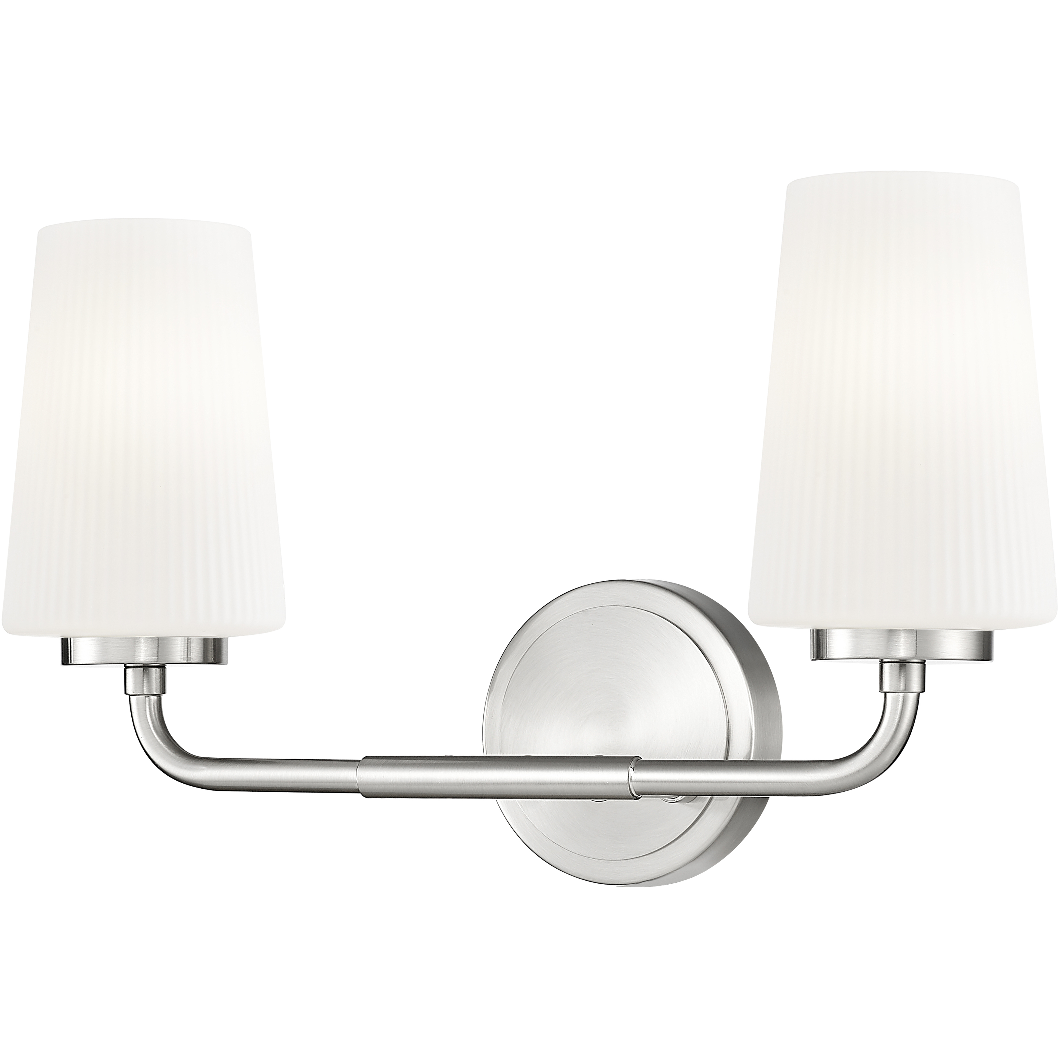 Montford 2 Light 16 inch Brushed Nickel Bath Vanity Light Wall Light