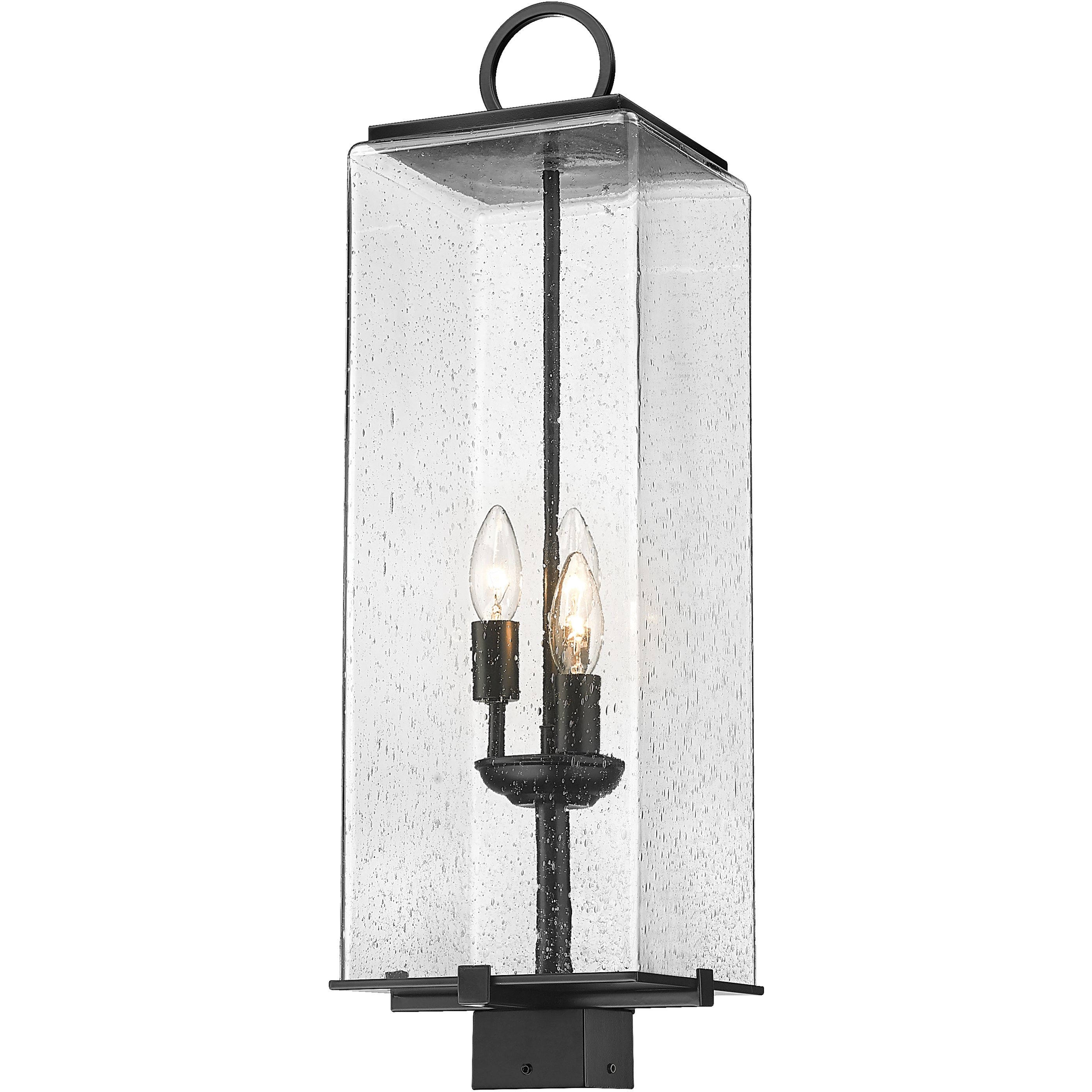 Z-Lite 592PHBS-BK Sana 3 Light 26.25 inch Black Outdoor Post