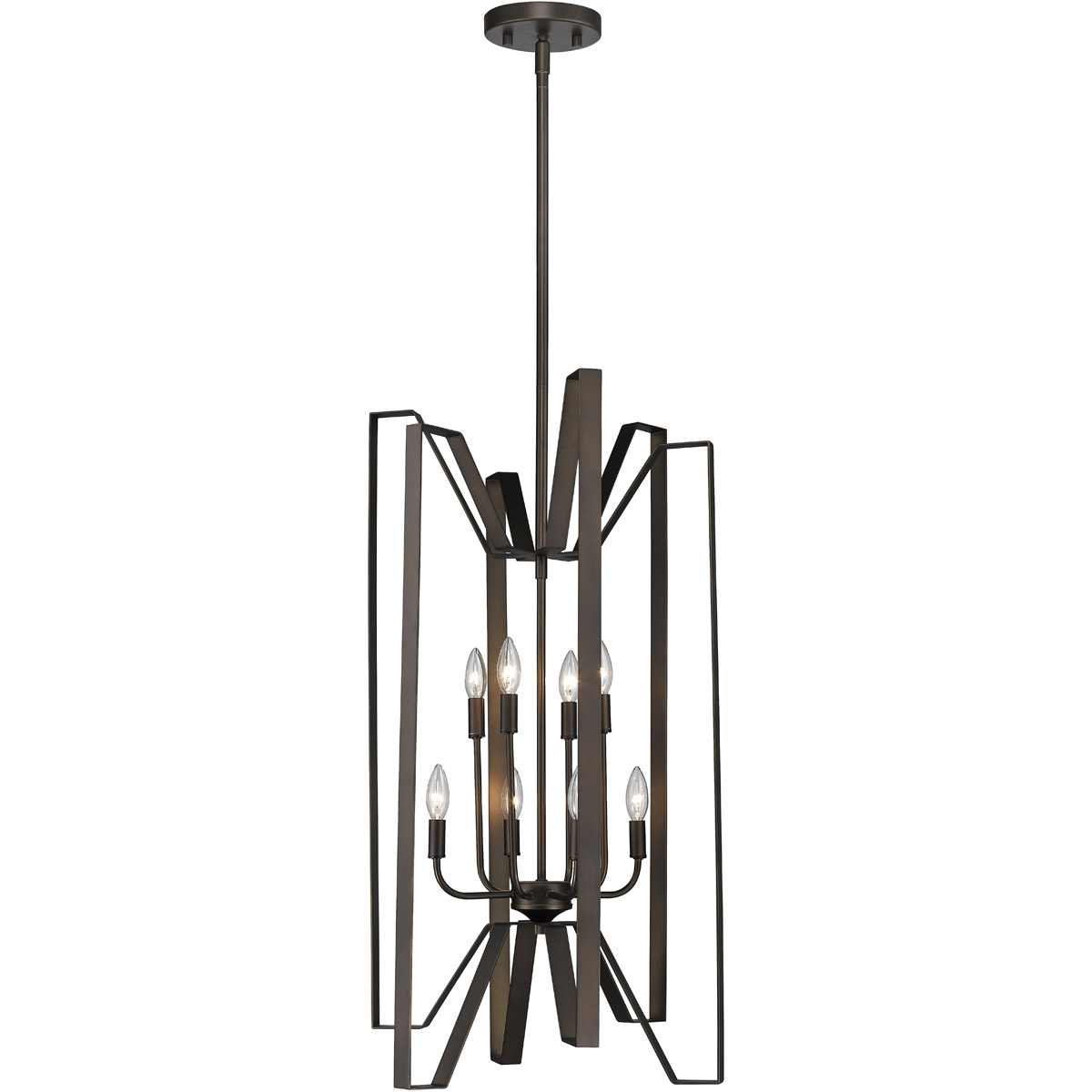 Marsala 8 Light 19 inch Bronze Pendant Ceiling Light