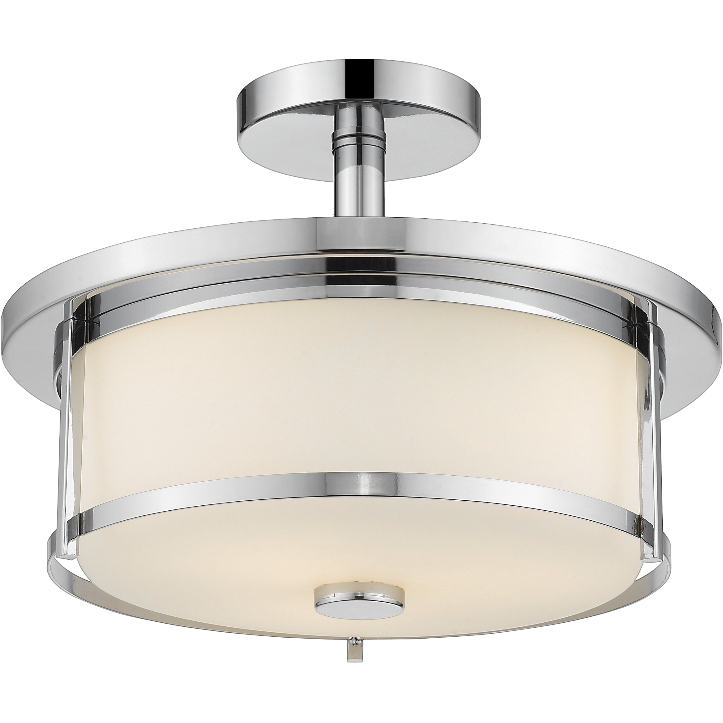 Z-Lite 465SF14-CH Savannah 2 Light 13.75 inch Chrome Semi