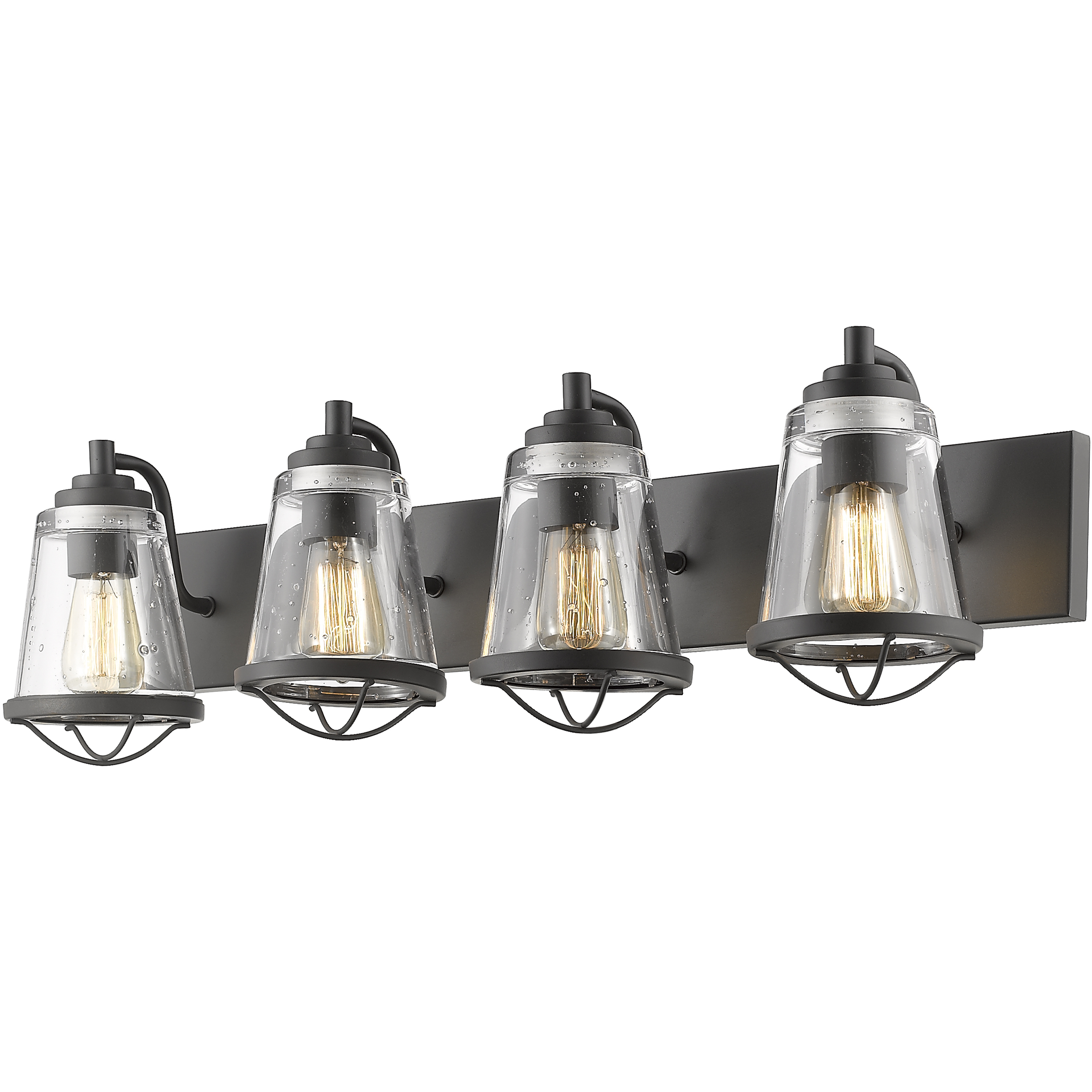 Mariner 4 Light 32 inch Bronze Vanity Wall Light