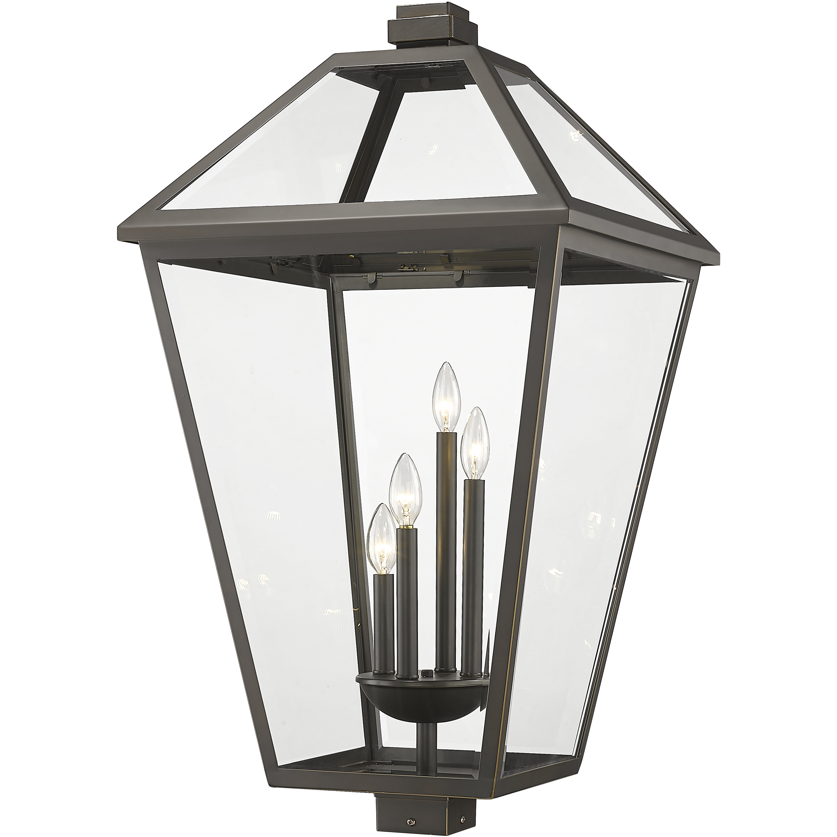 Talbot 4 Light 19.50 inch Post Light & Accessory