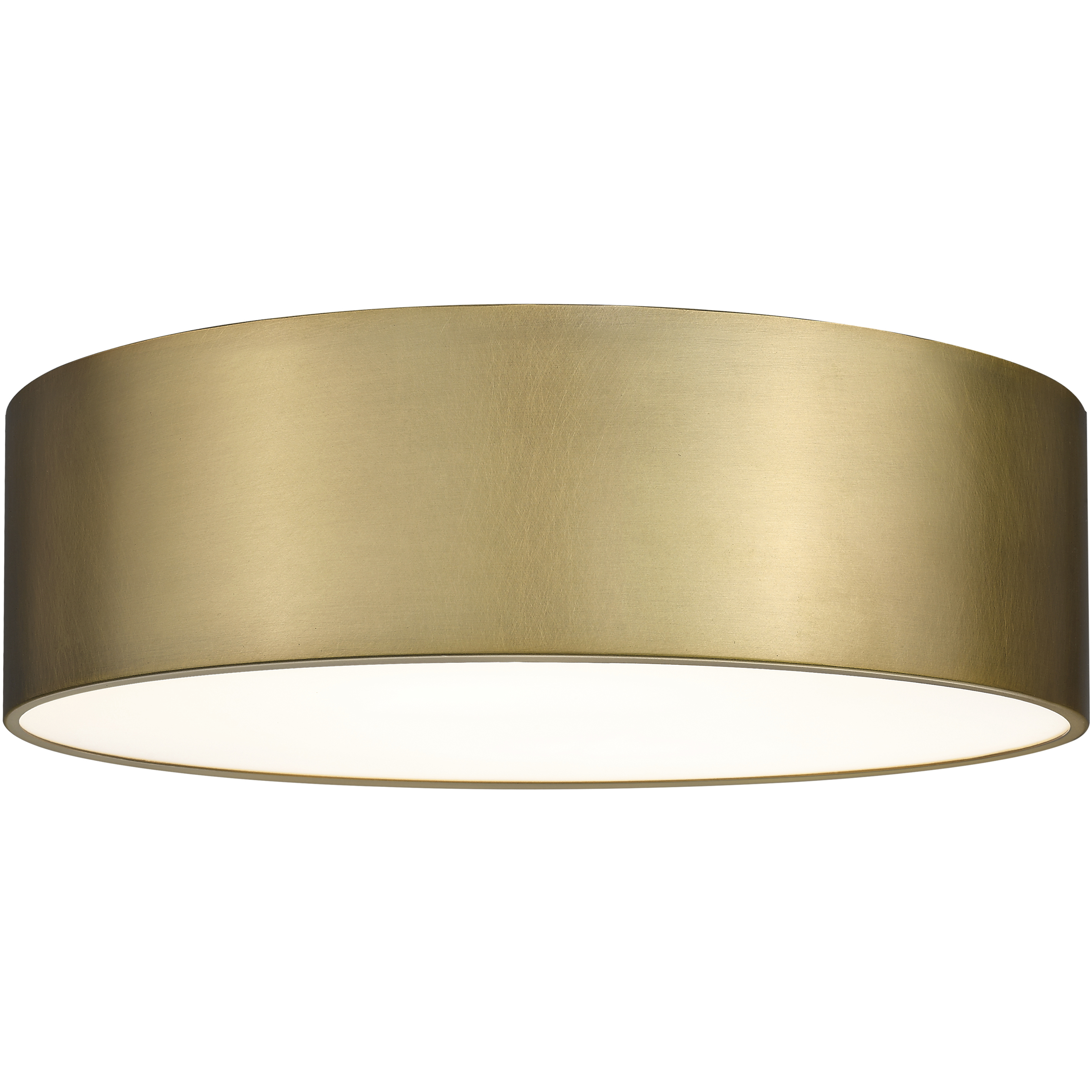 ハル④ Z-Lite 2302F4-RB Harley 4 Light 20 inch Rubbed Brass Flush Mount