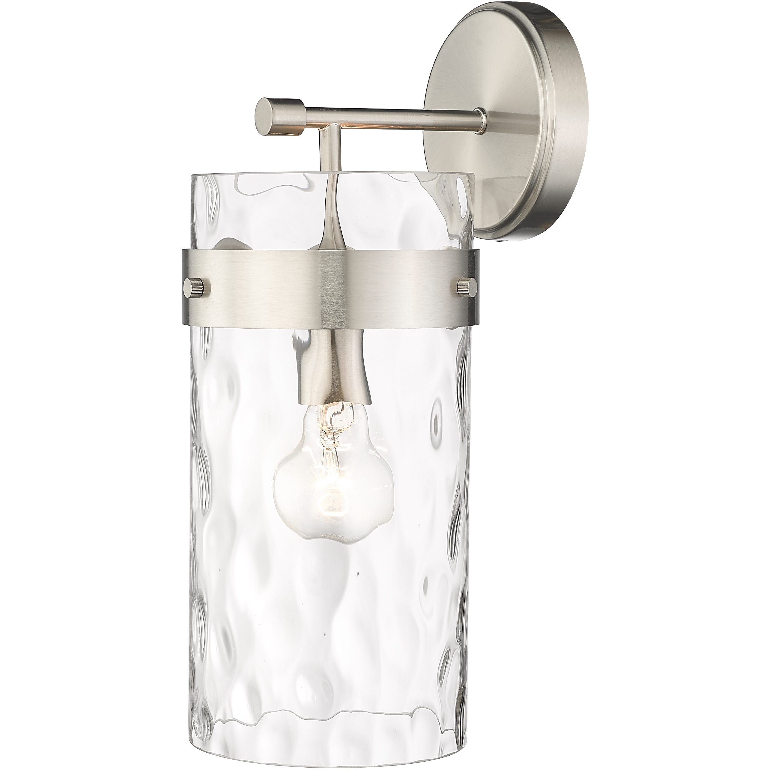 Fontaine 1 Light 6.5 inch Brushed Nickel Wall Sconce Wall Light