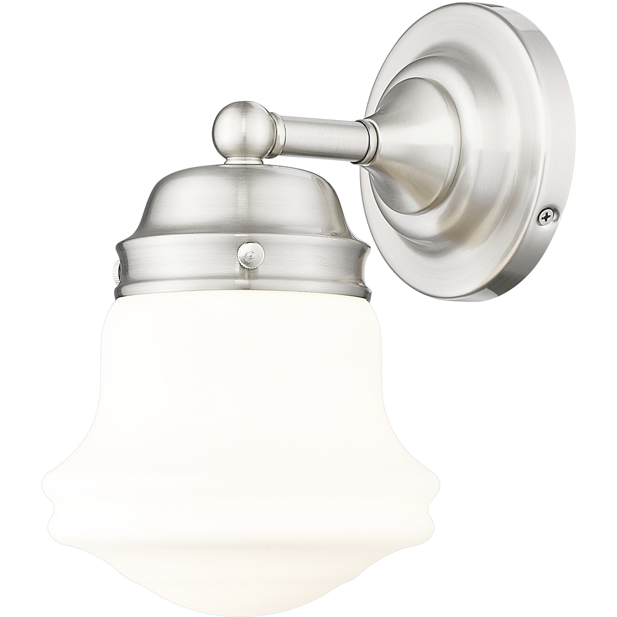Vaughn 1 Light 7.75 inch Brushed Nickel Wall Sconce Wall Light