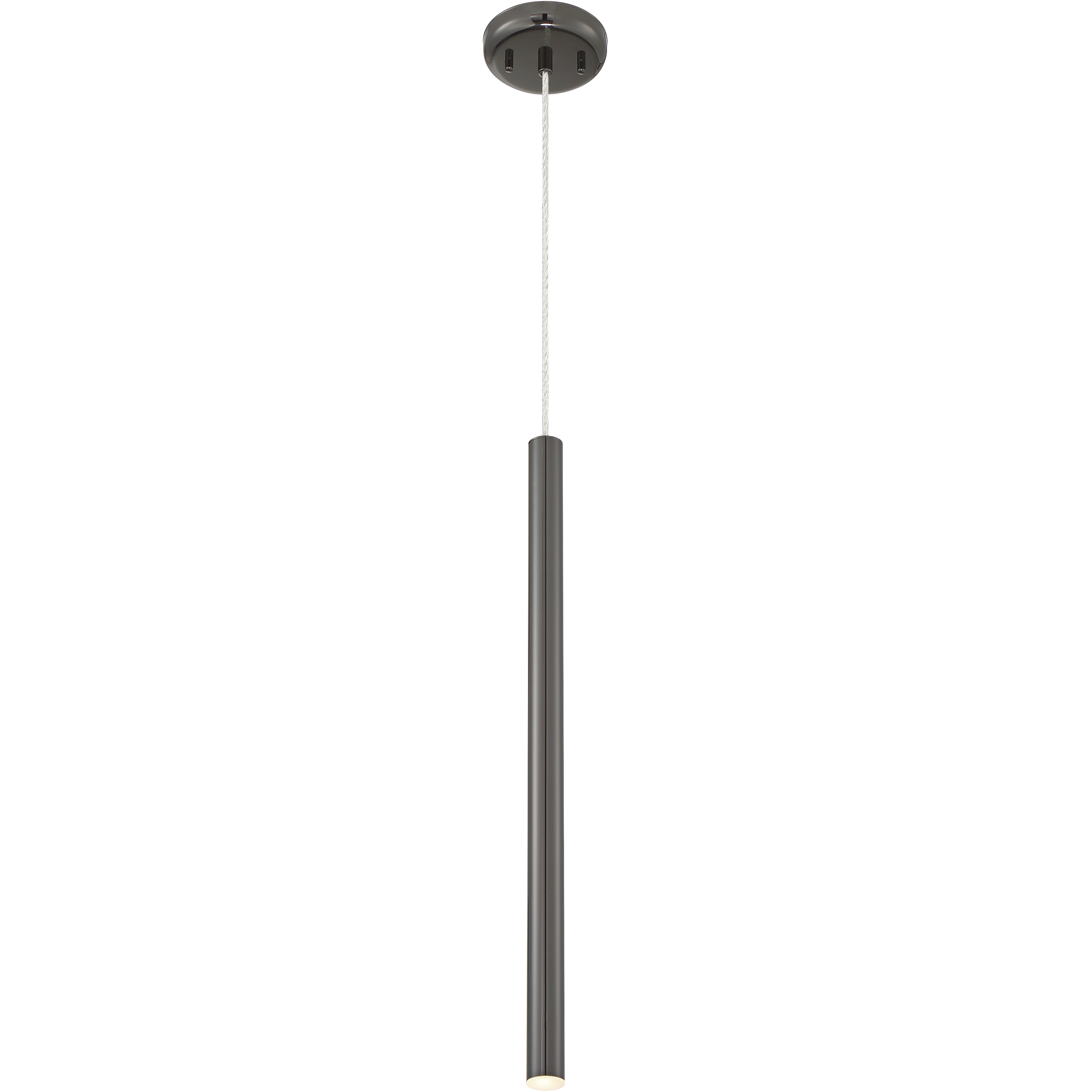 Forest LED 4.75 inch Pearl Black Pendant Ceiling Light in Pearl Black Steel
