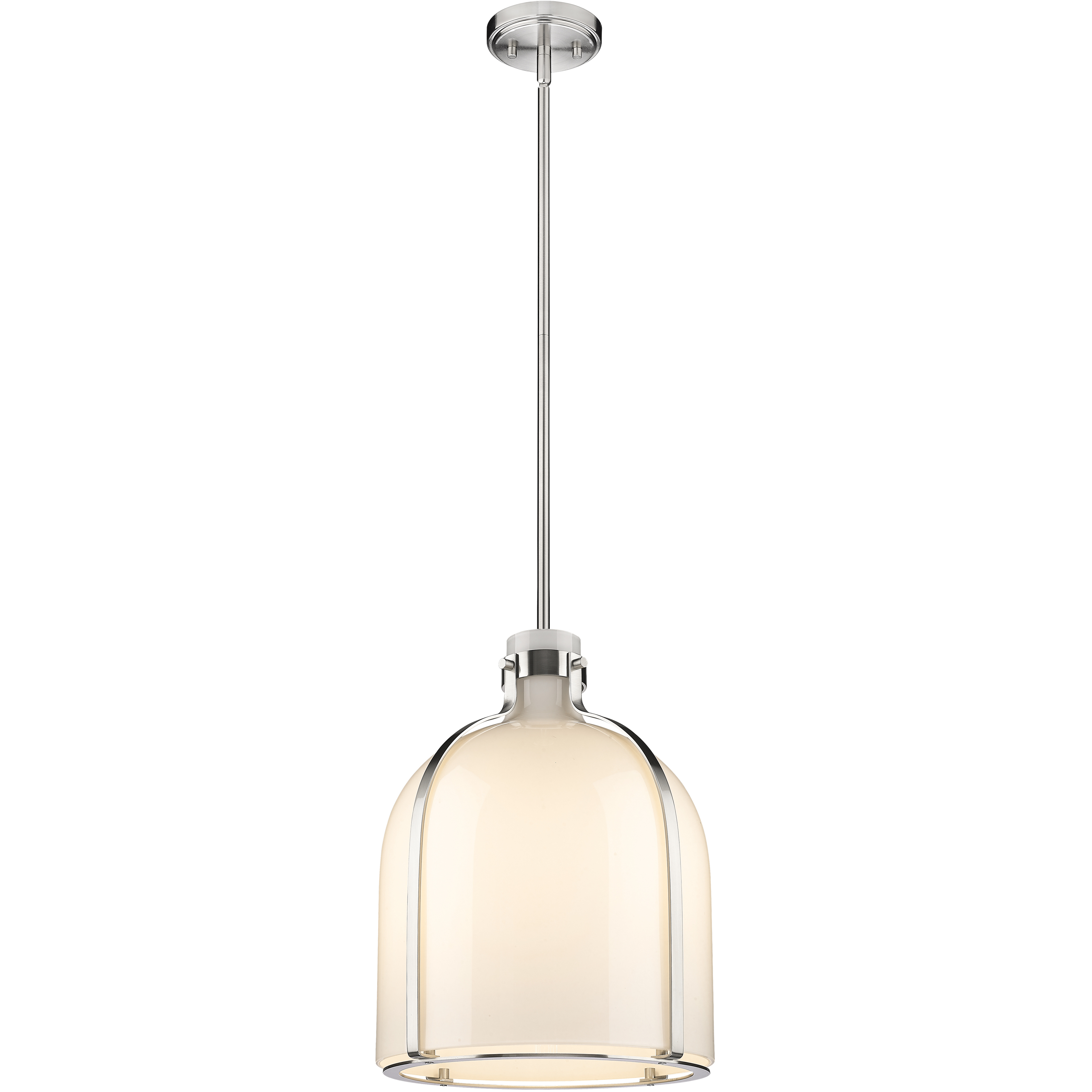 Julie Neill Talia 8 Light 33 inch Gild and Clear Swirled Glass Chandelier  Ceiling Light, Large