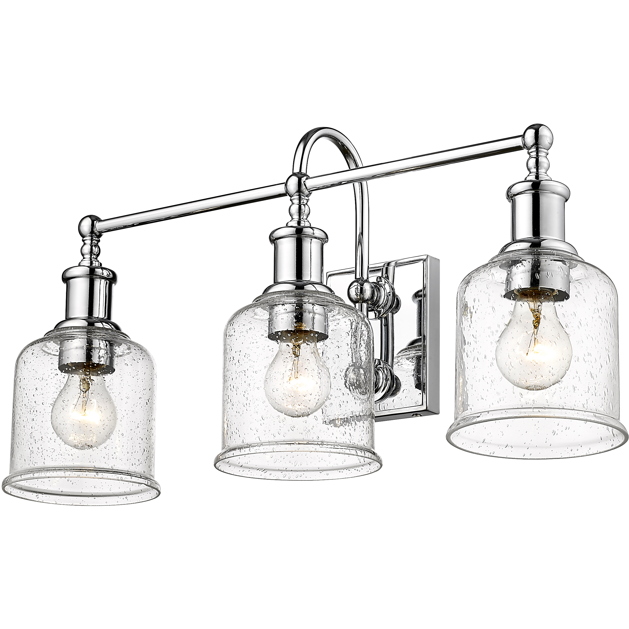 Bryant 3 Light 24 inch Chrome Vanity Wall Light