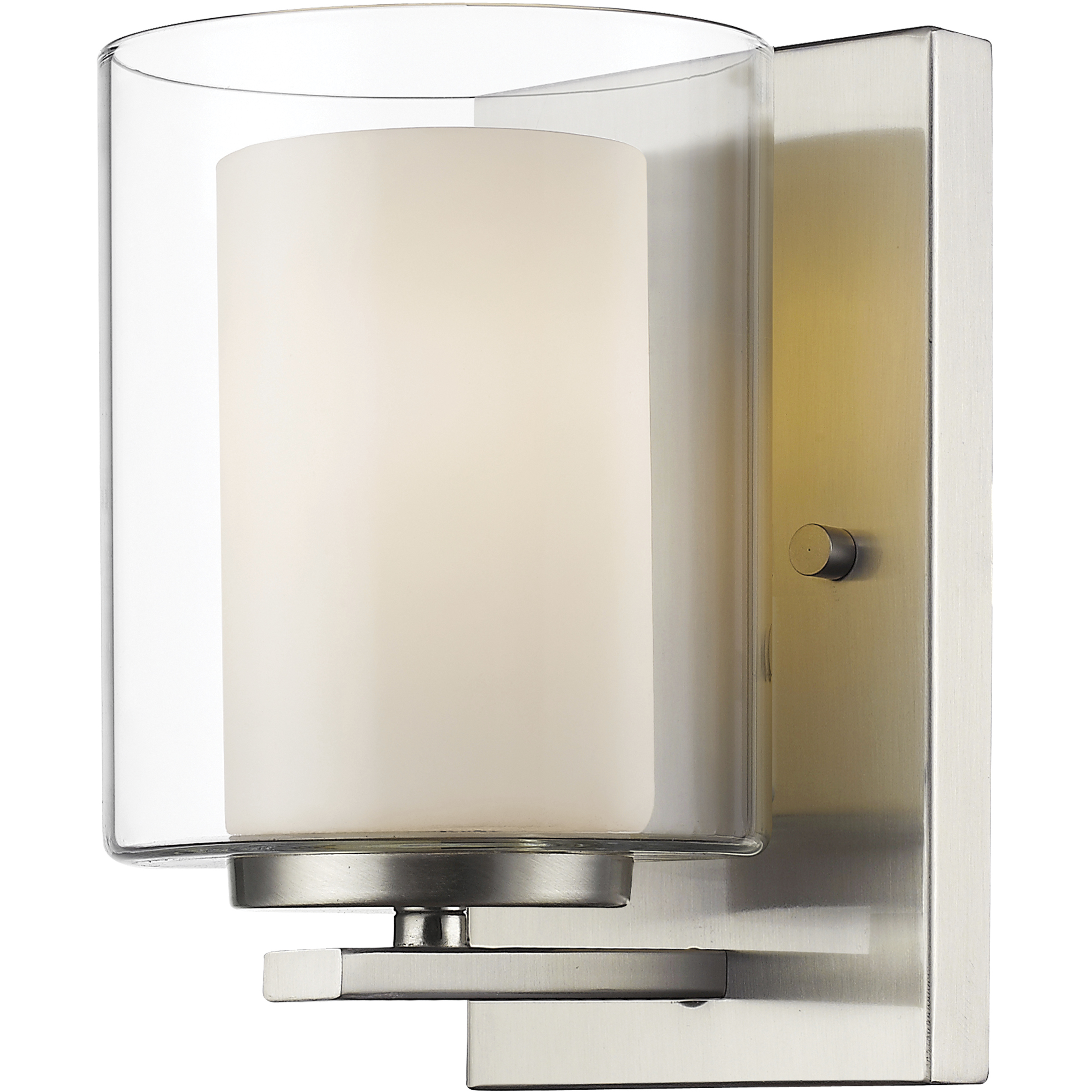 Willow 1 Light 4.5 inch Brushed Nickel Wall Sconce Wall Light