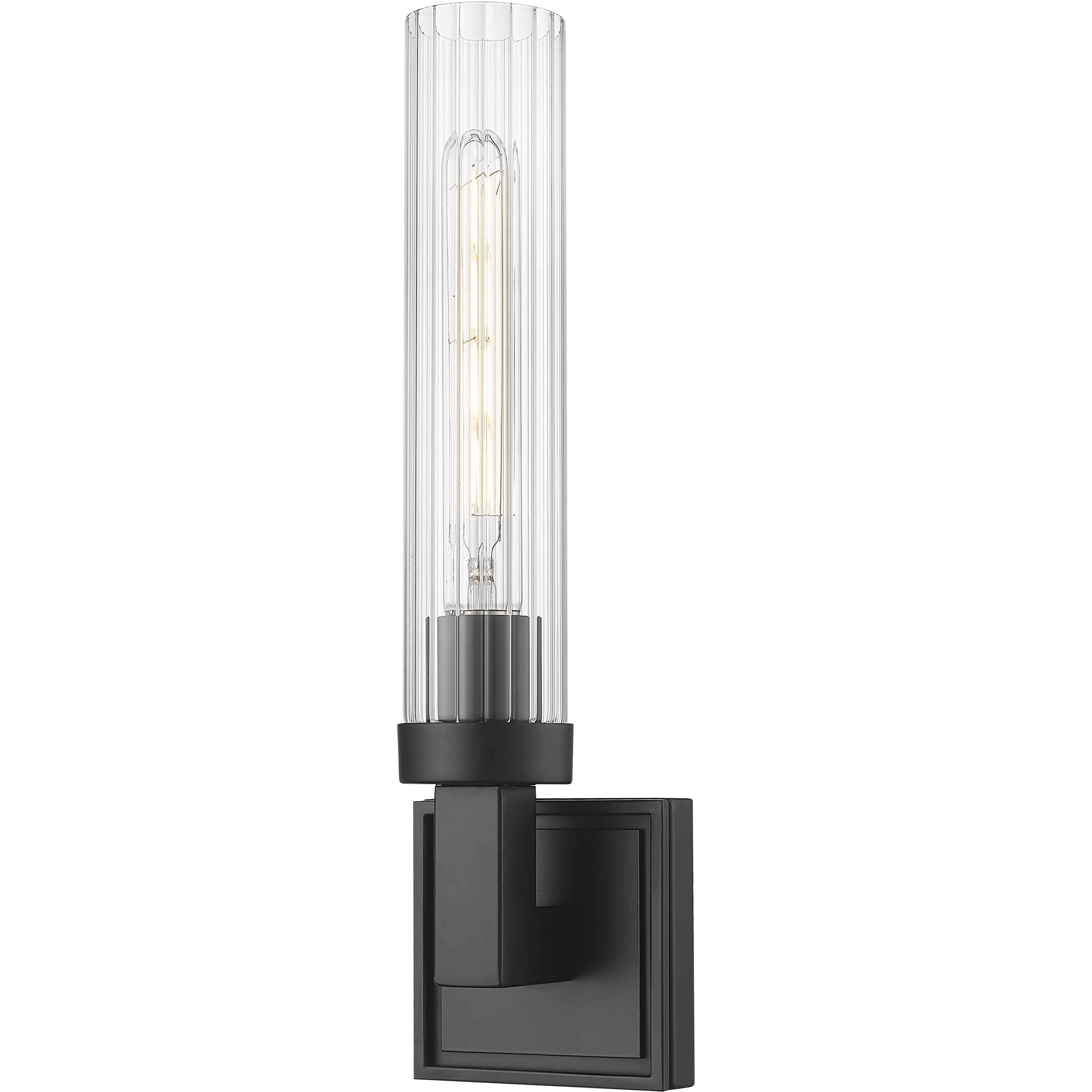 Beau Wall Sconce Wall Light in Matte Black