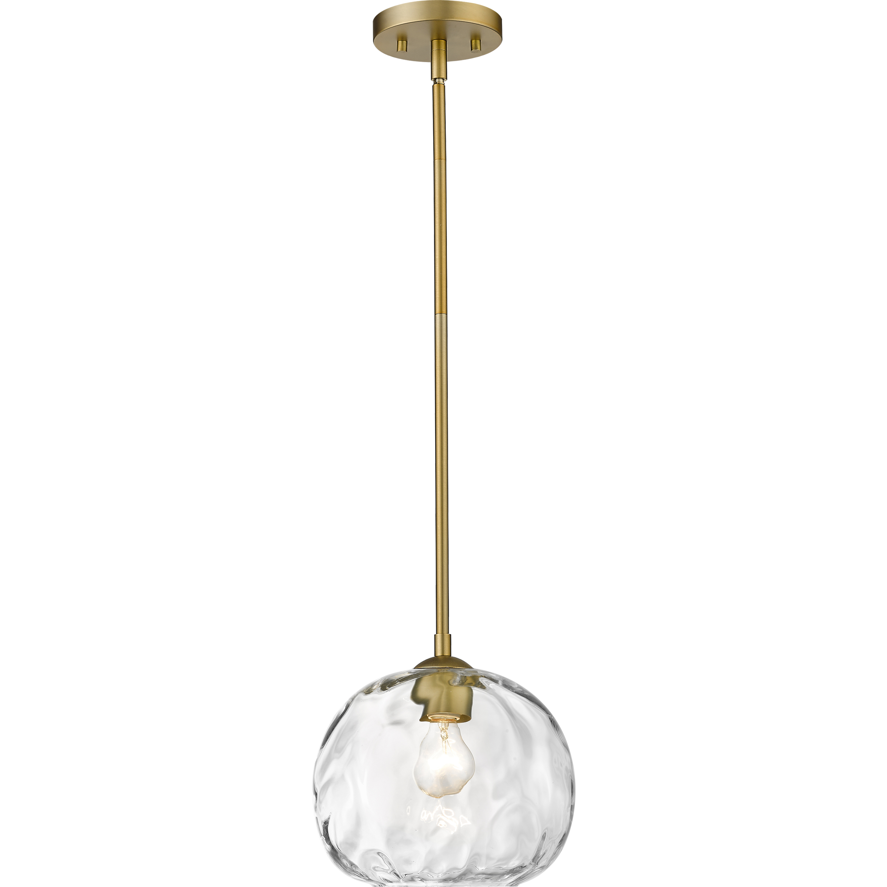 Chloe 1 Light 10 inch Olde Brass Pendant Ceiling Light