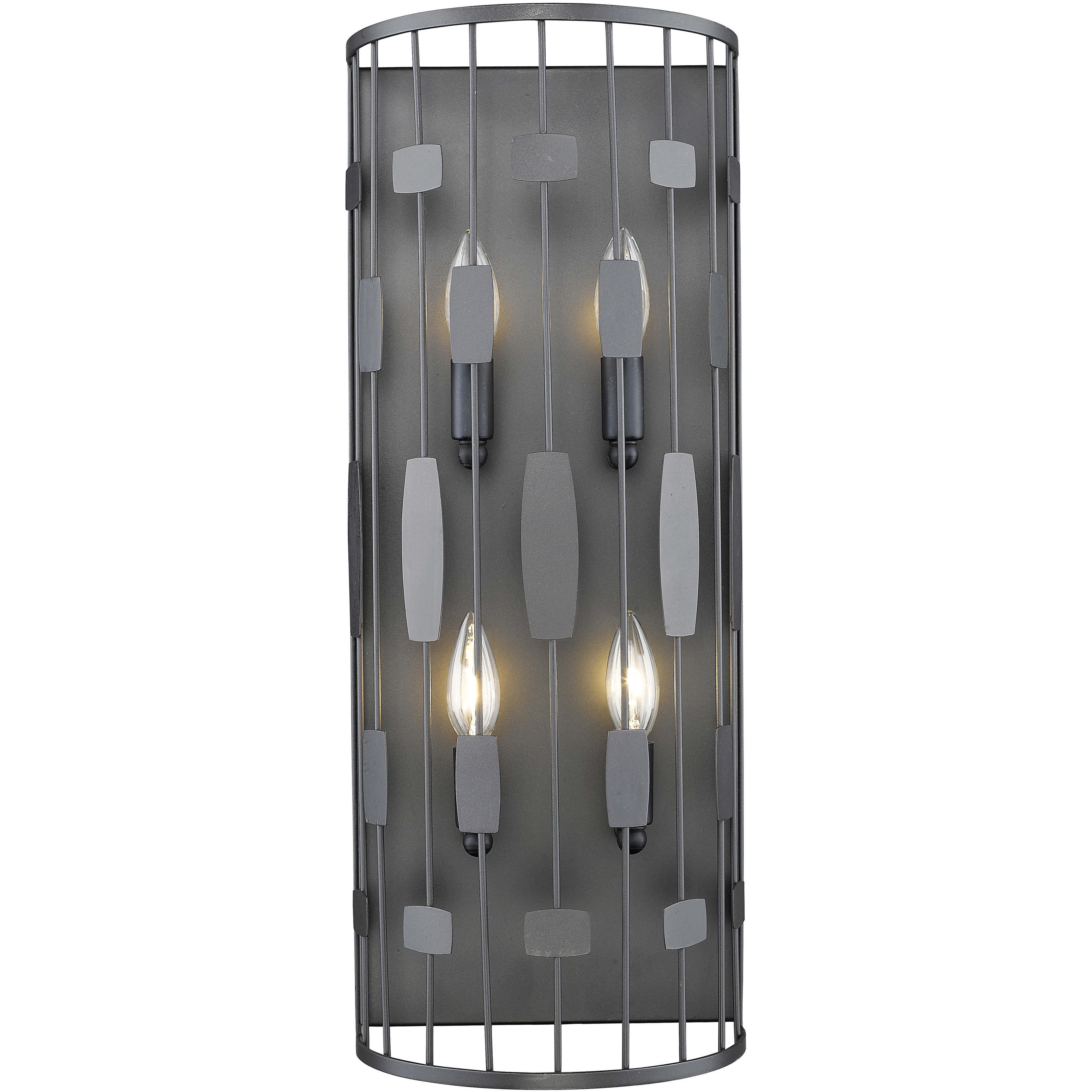 Almet 4 Light 9.25 inch Bronze Wall Sconce Wall Light