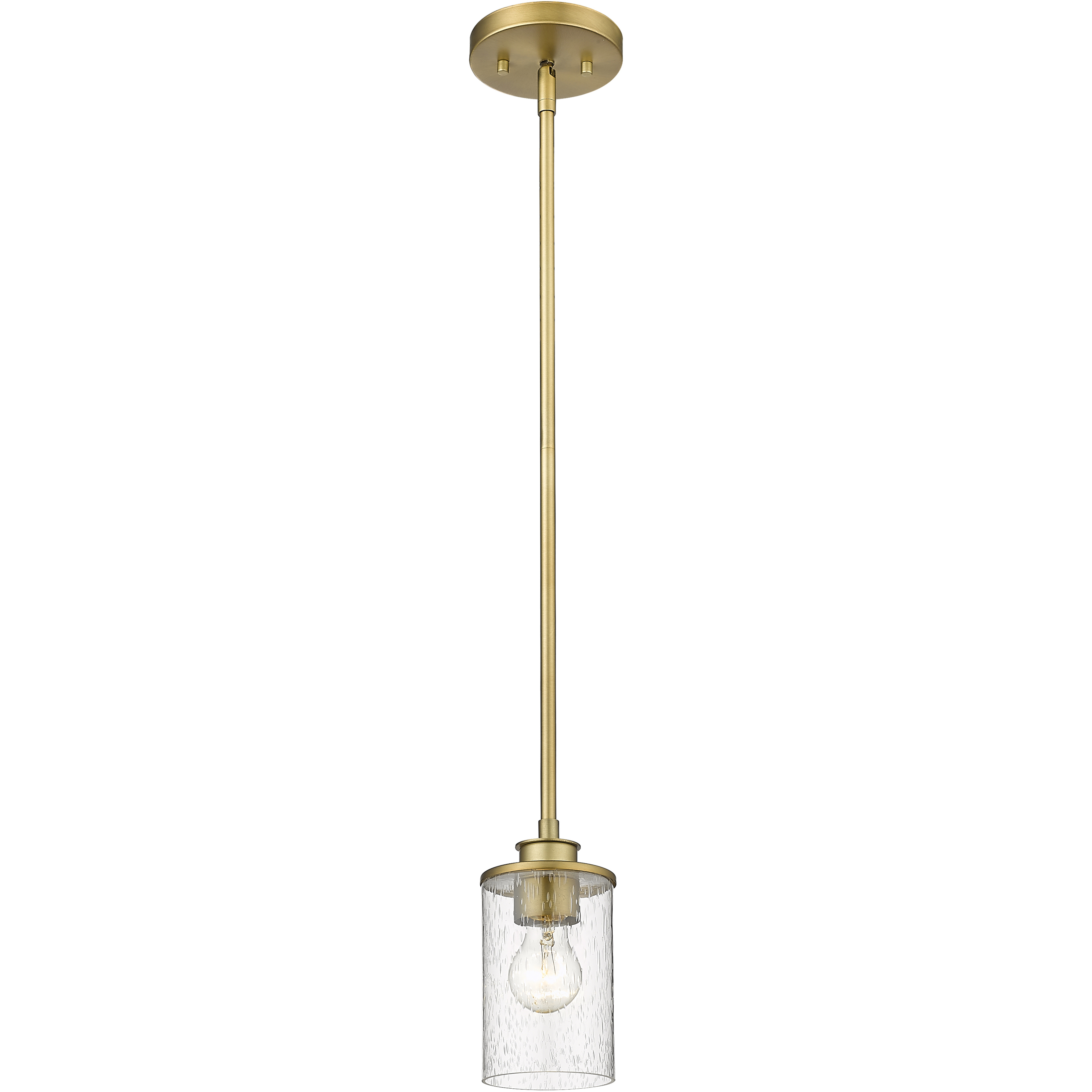 Beckett 1 Light 5.25 inch Olde Brass Pendant Ceiling Light