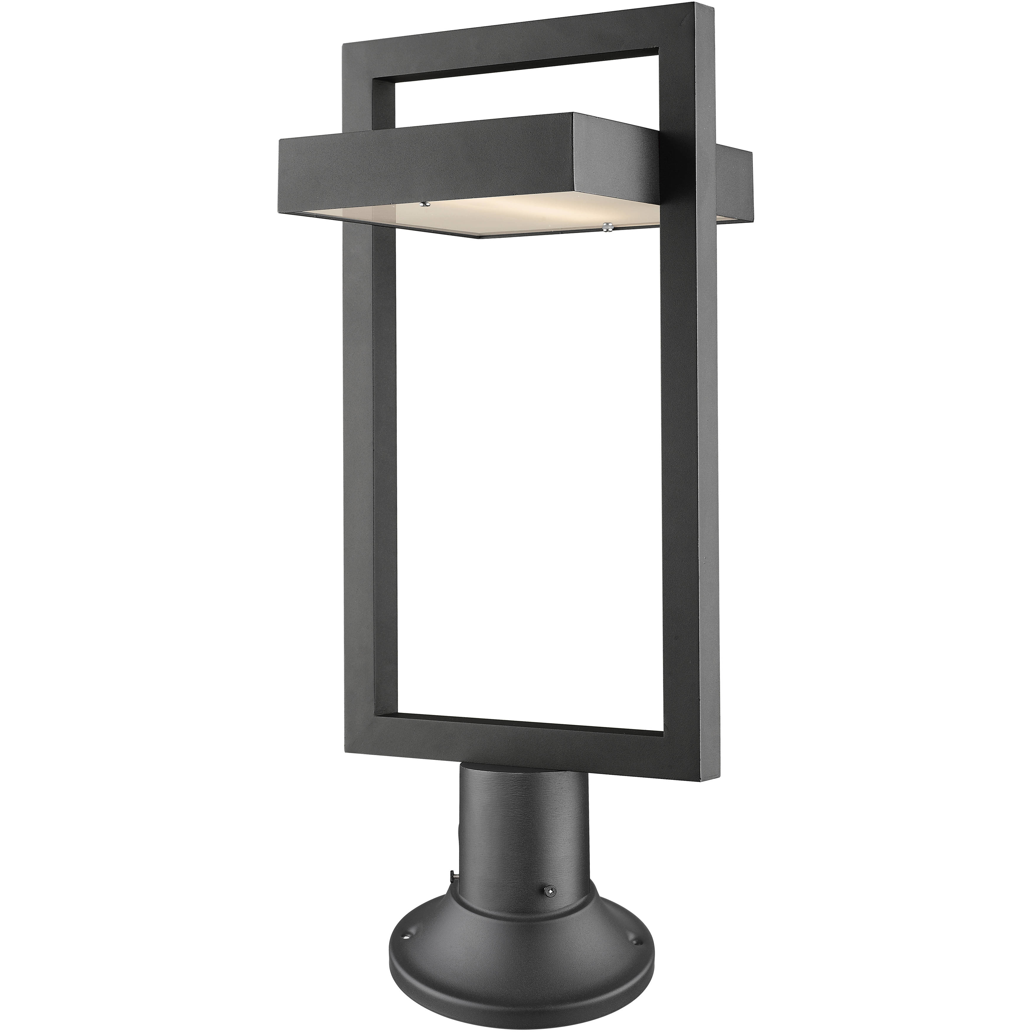 petit.lys Z-Lite 566PHBR-553PM-BK-LED Luttrel LED 23.75 inch Black Outdoor