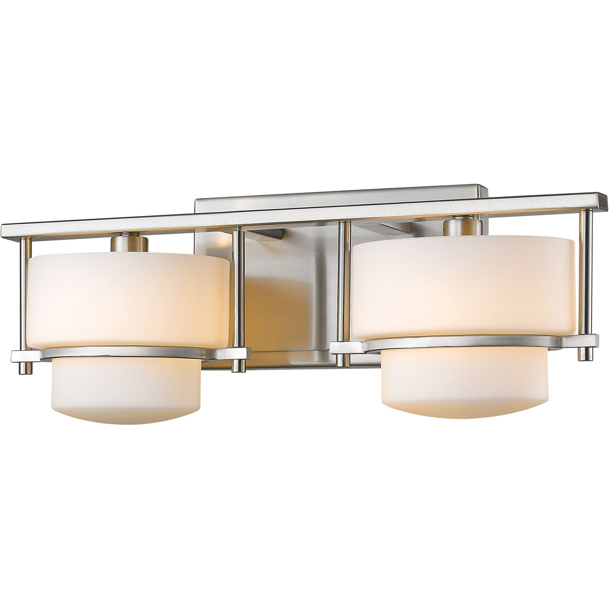 Porter LED 16 inch Brushed Nickel Vanity Light Wall Light