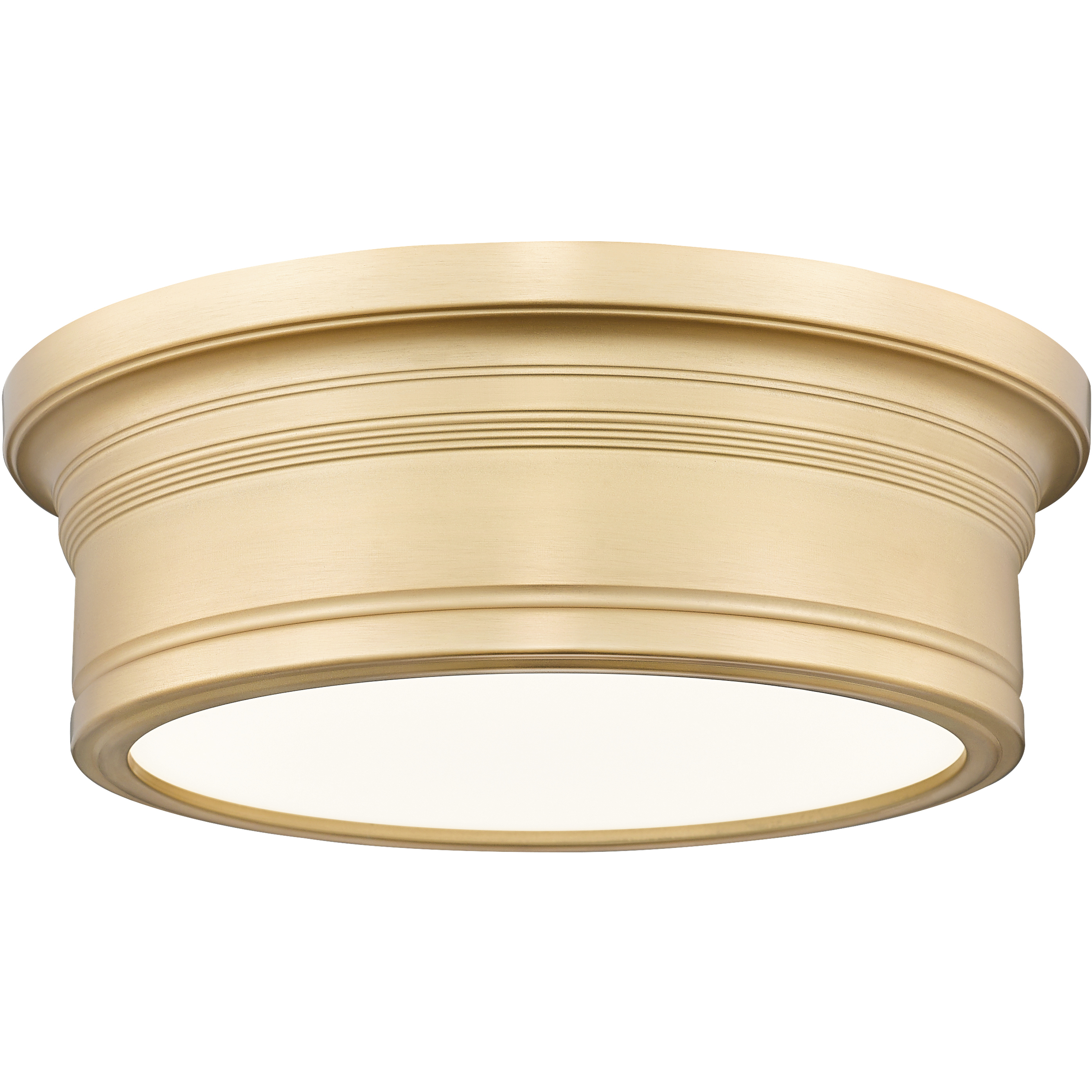 Bentley LED 12 inch Modern Gold Flush Mount Ceiling Light
