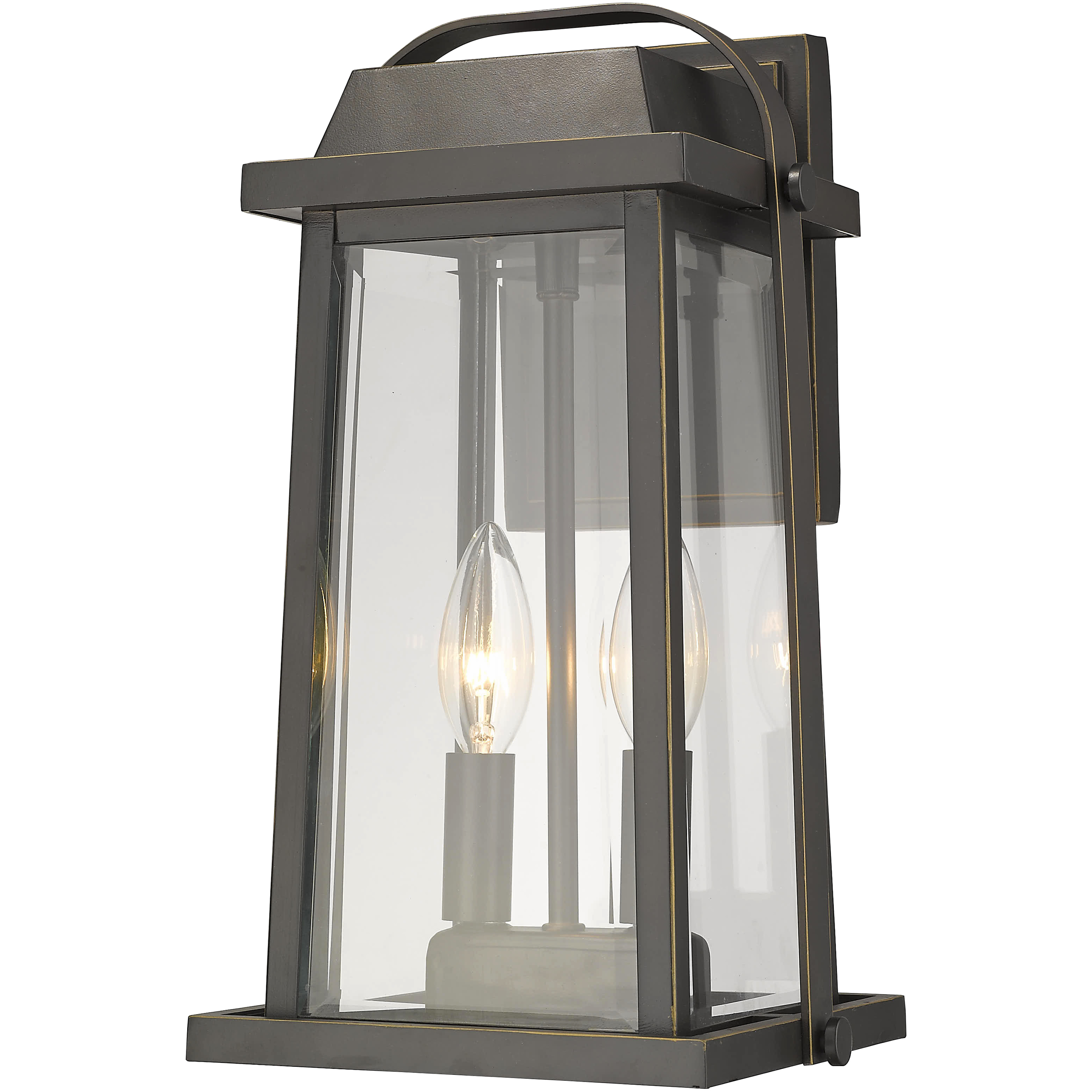 Millworks Outdoor Wall Light in Oil Rubbed Bronze
