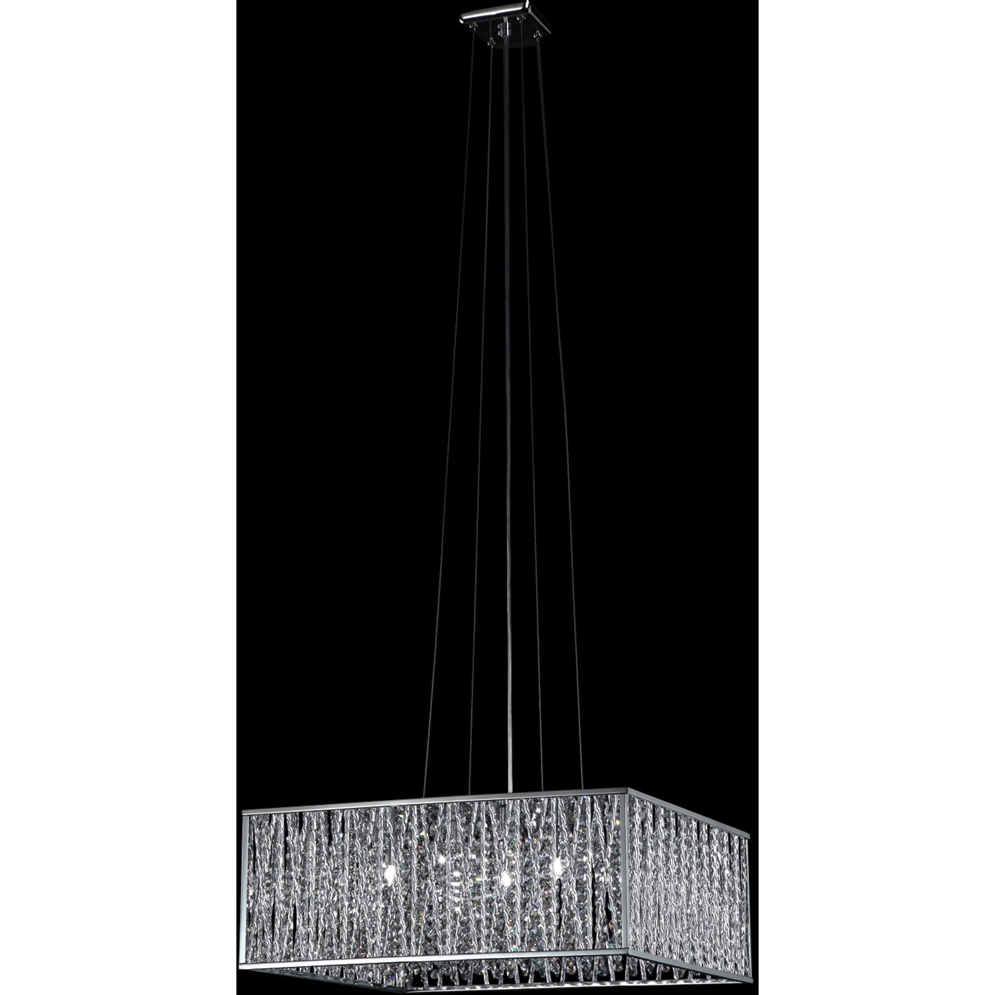 Terra 5 Light 19.75 inch Chrome Chandelier Ceiling Light